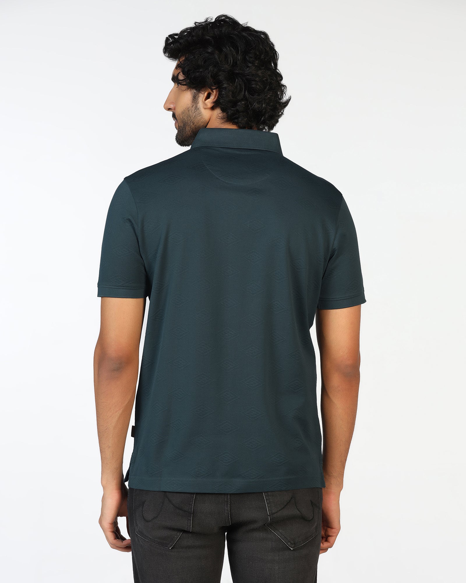 Beetle Textured Polo - Wayne - Image 2