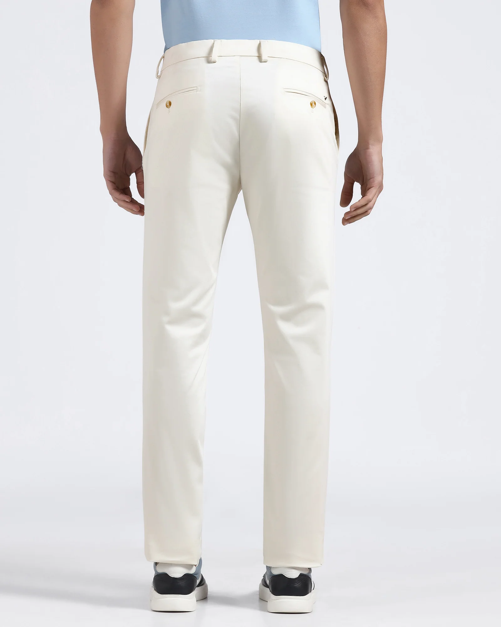 Beige Non Iron Solid Khaki - Cypres - Image 2