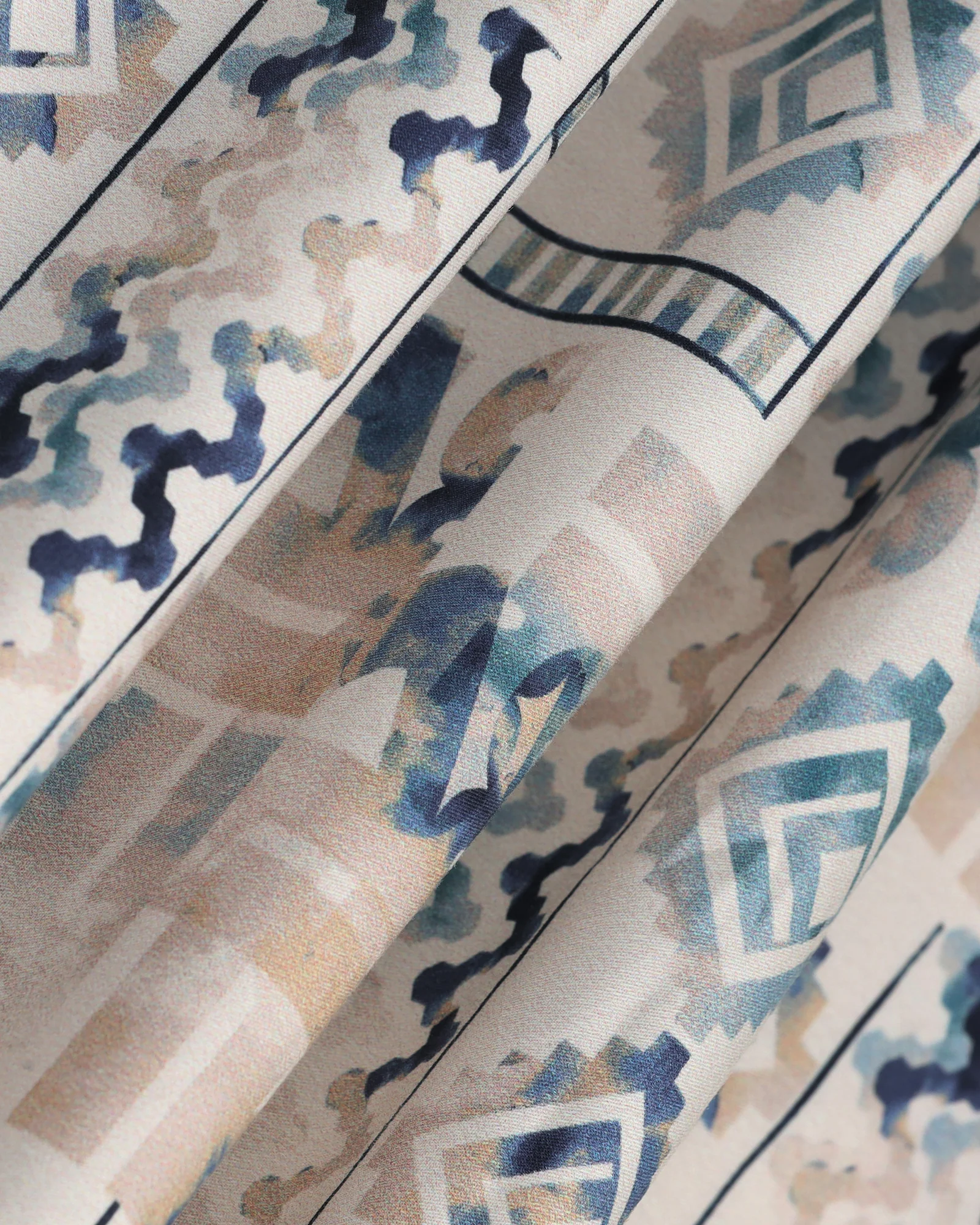 Beige Printed Shirt - Ryne - Image 6