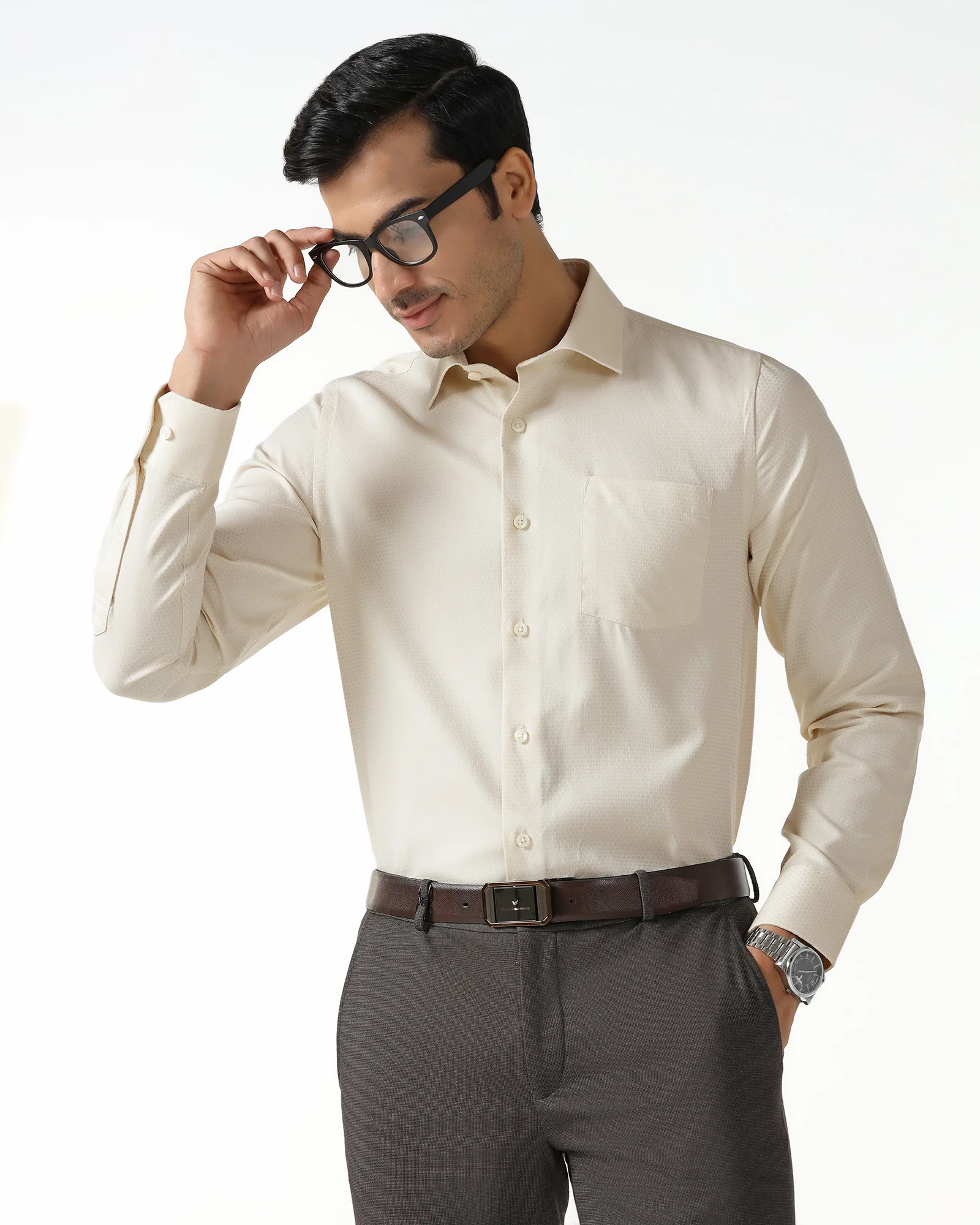 Beige Textured Shirt - Random - Image 7