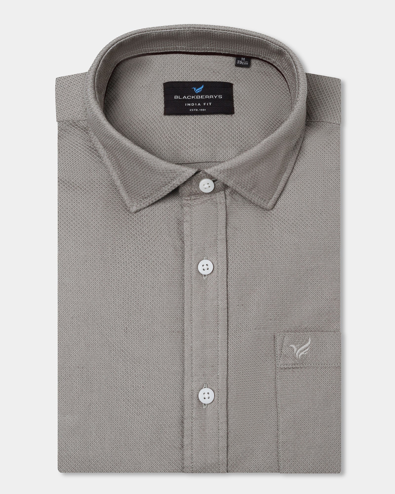 Beige Textured Shirt - Solter - Image 5
