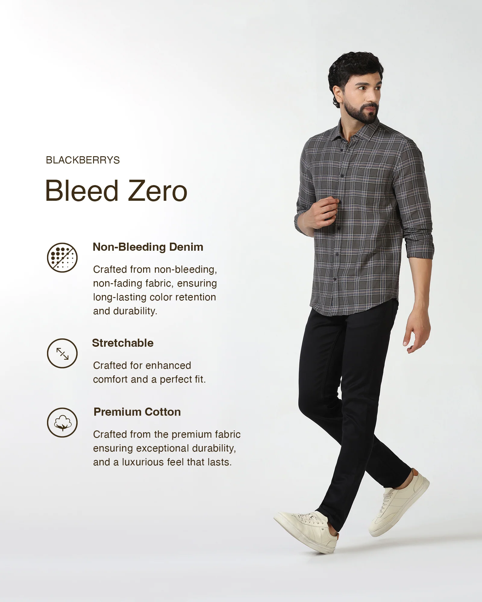 Black Bleed Zero Slim Fit Jeans - Abto - Image 5