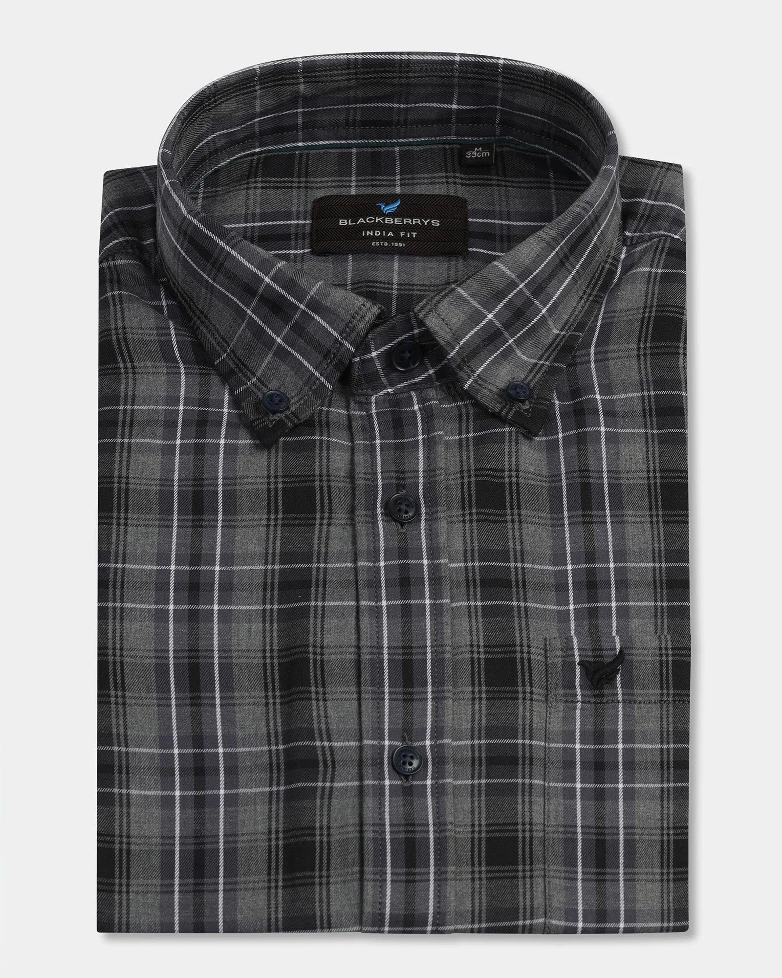 Black Check Shirt - Yahiko - Image 5