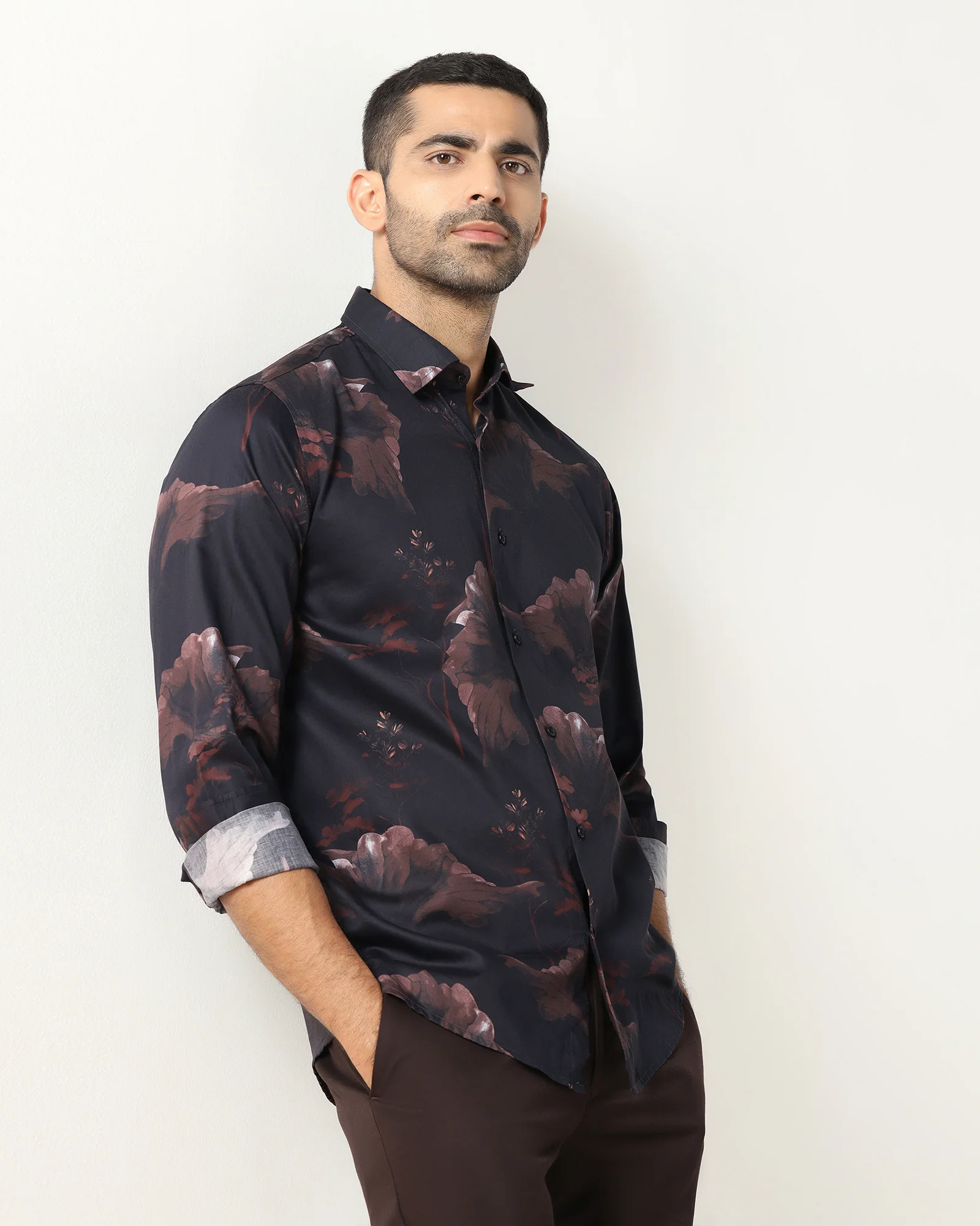 Black Printed Shirt - Rodion - Image 7