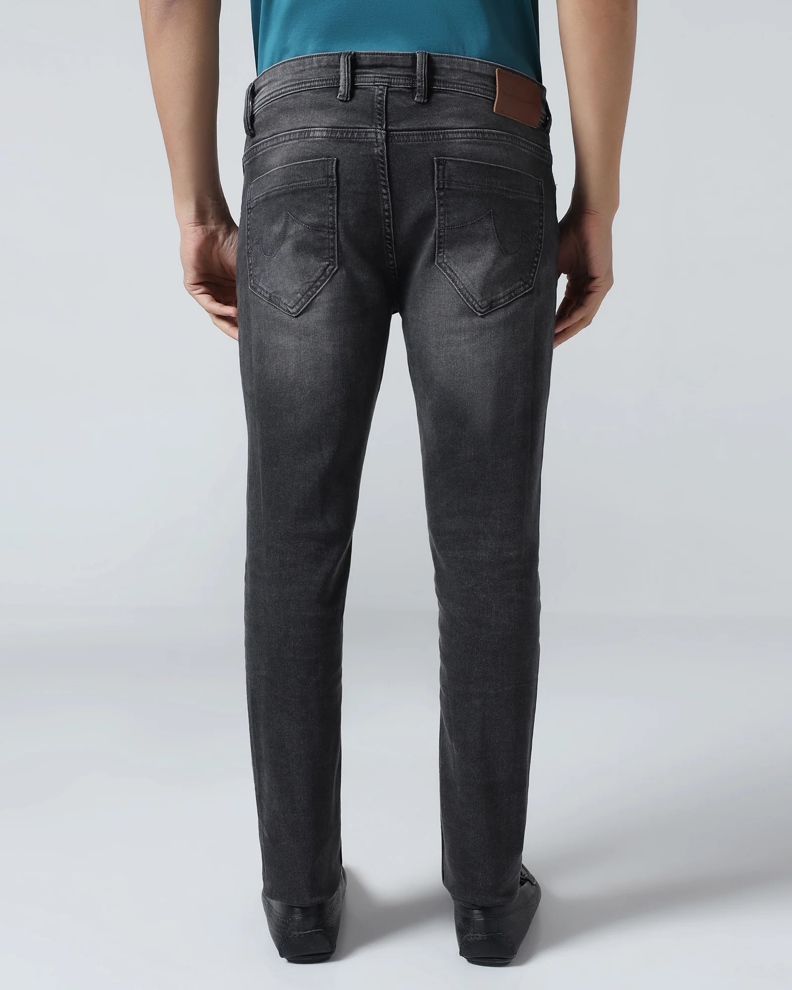 Black Superflex Slim Fit Jeans - Armin - Image 2