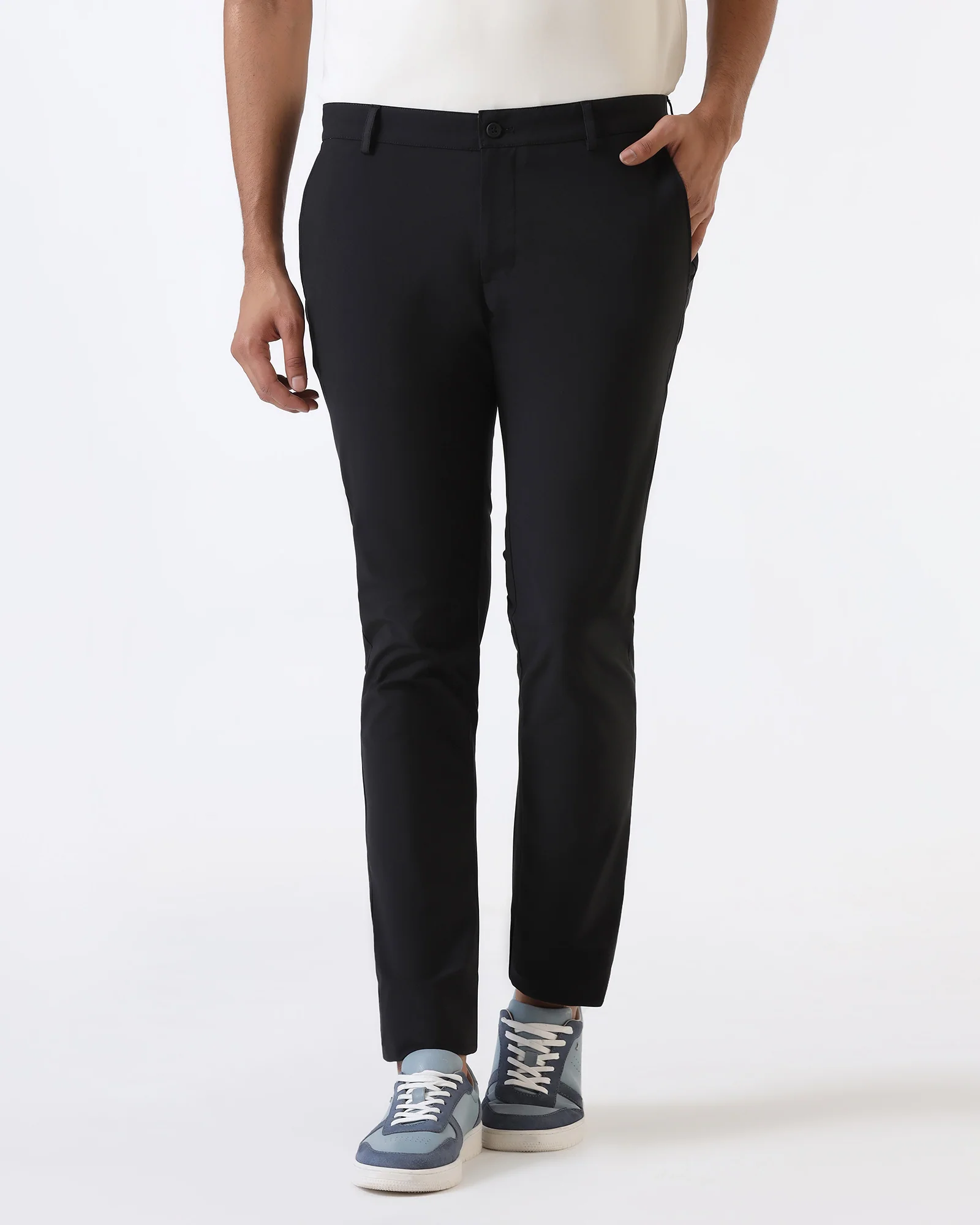 Black TechPro Solid Khakis - Yukon - Image 3