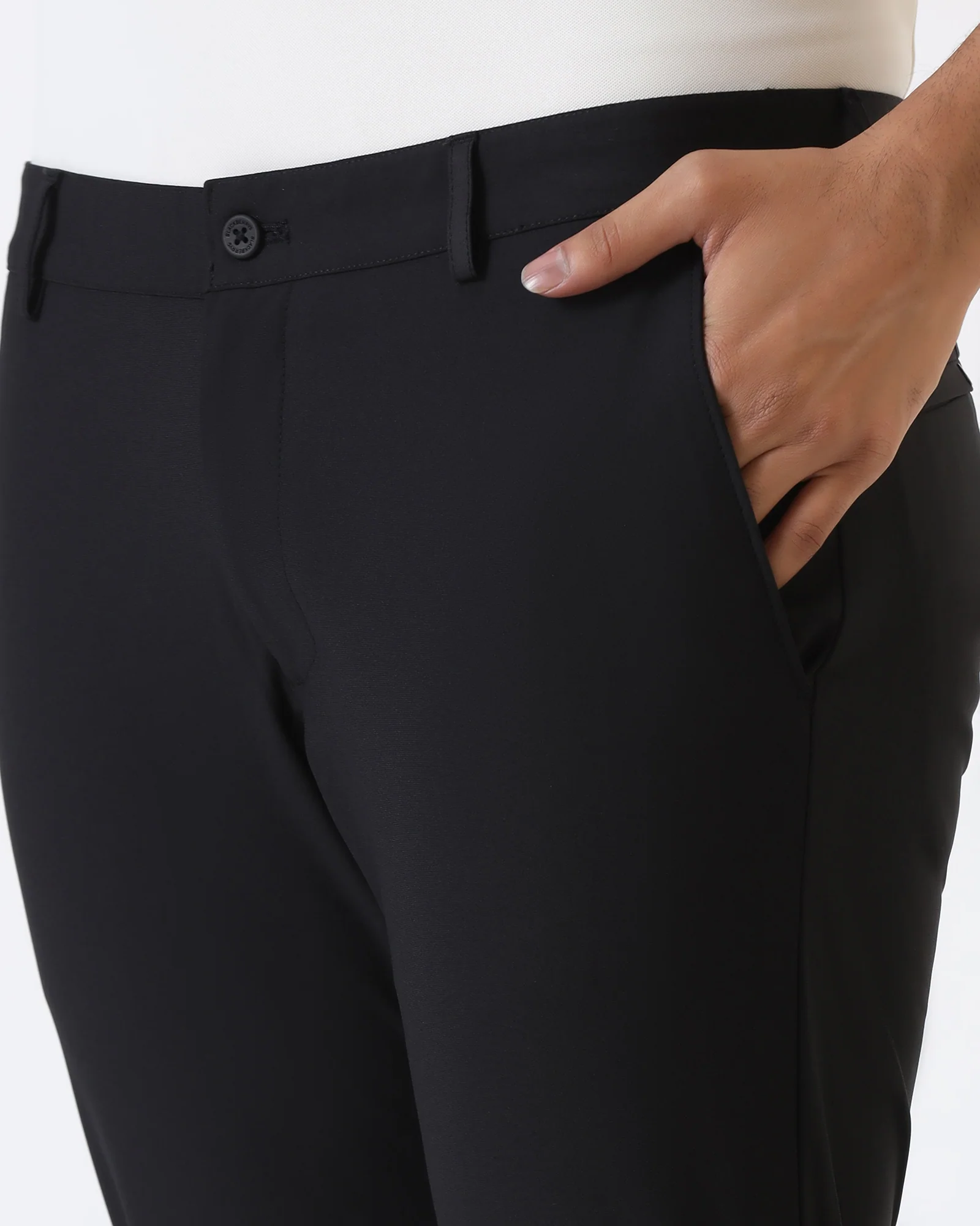 Black TechPro Solid Khakis - Yukon - Image 4