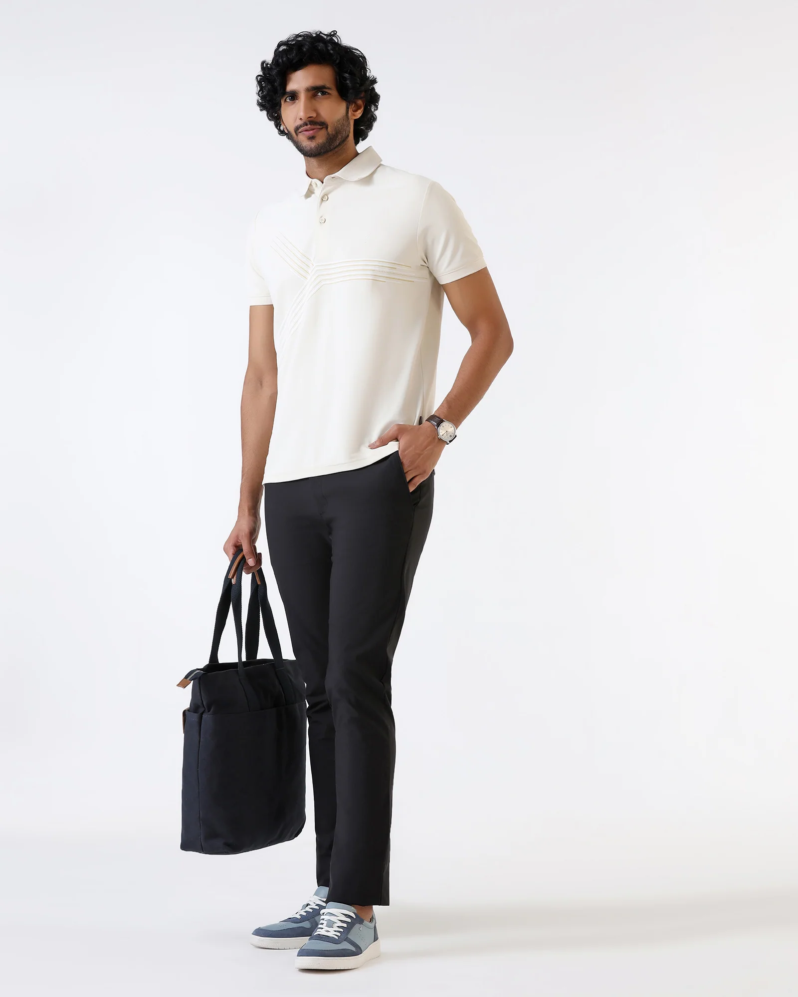 Black TechPro Solid Khakis - Yukon - Image 7