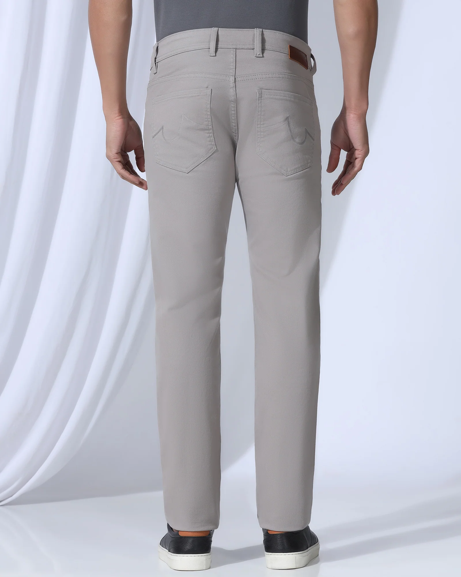 Bleed Zero Slim Yonk Fit Light Grey Jeans - Rene - Image 2