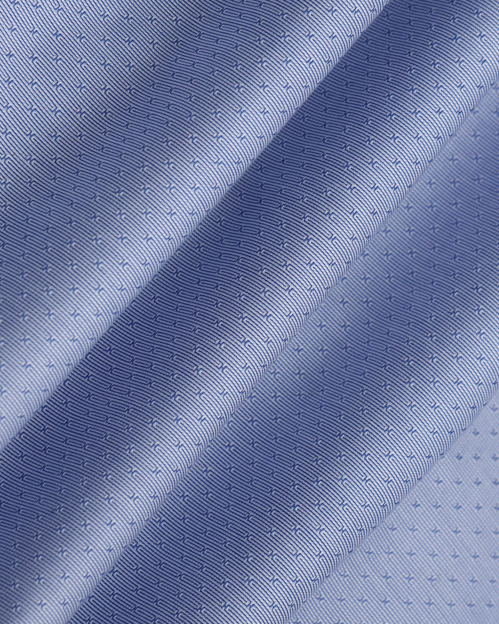 Blue Unwrinkle Textured Shirt - Relate - Image 6