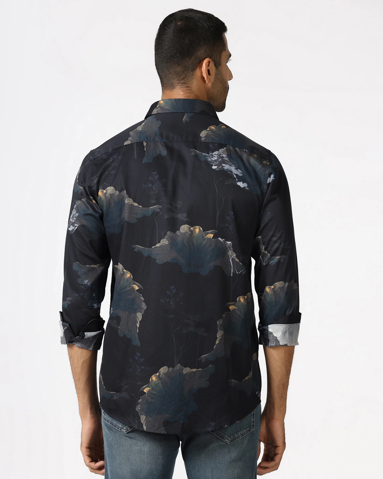 Brown Printed Shirt - Rodion - Image 2