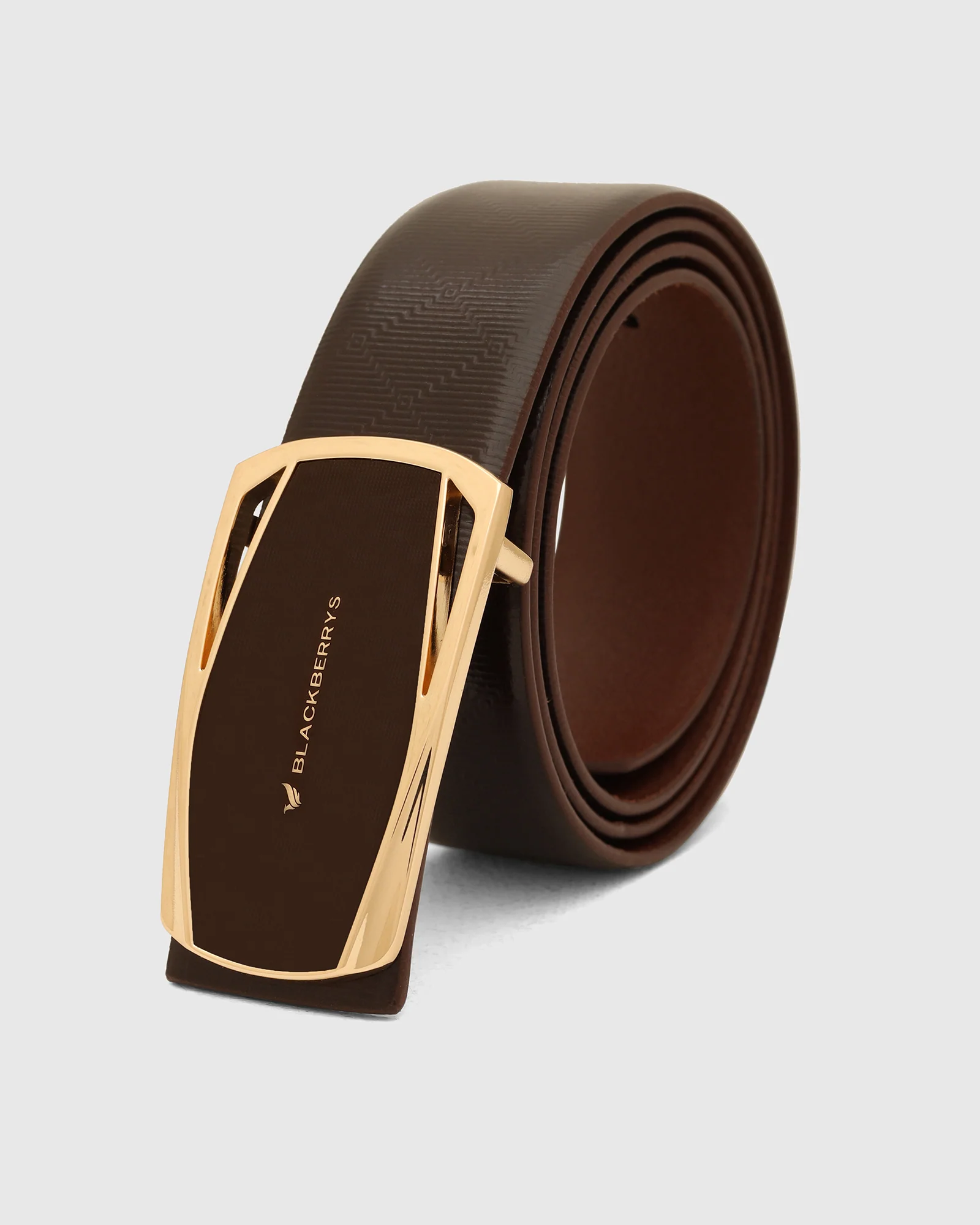 Leather Brown Solid Belt - Wynne - Image 3