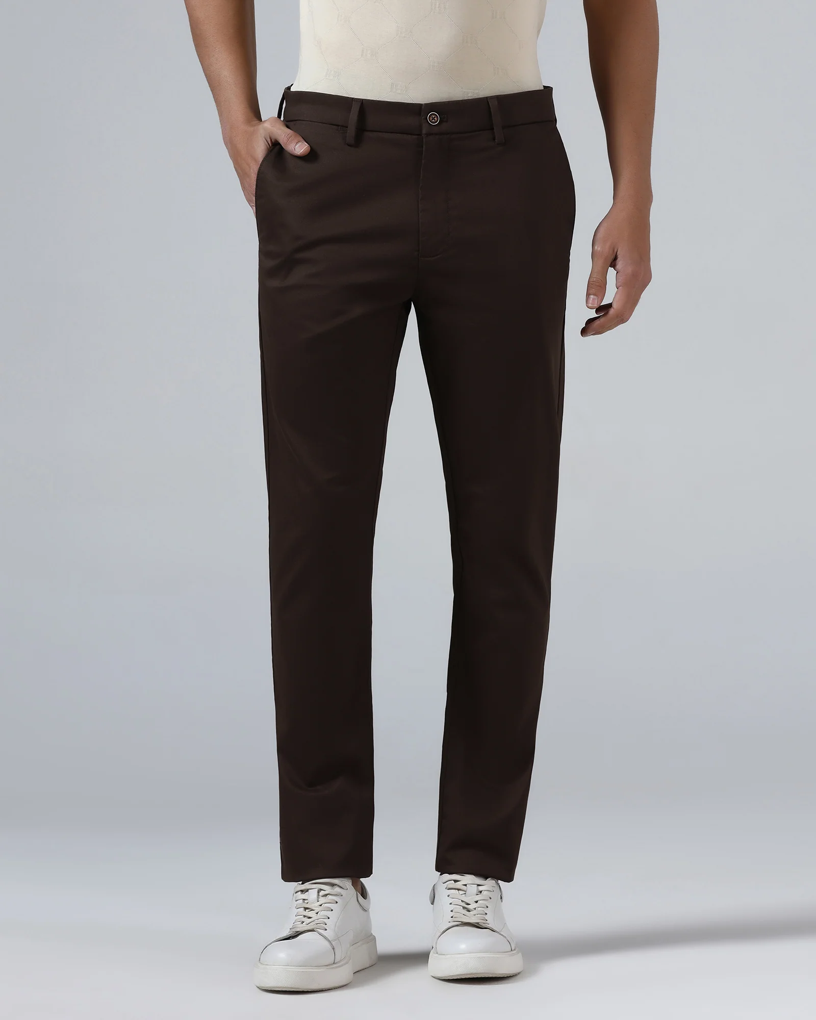 Brown Solid Khaki - Elm - Image 3