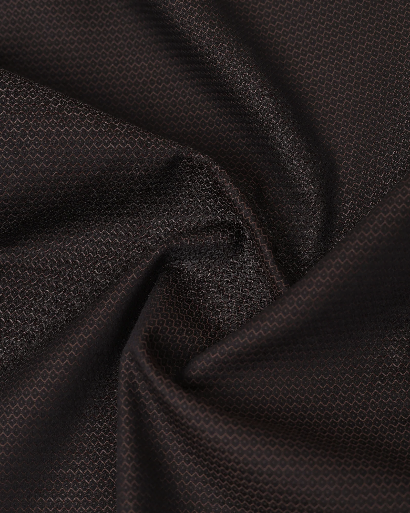Brown Textured Shirt - Robin - Image 6