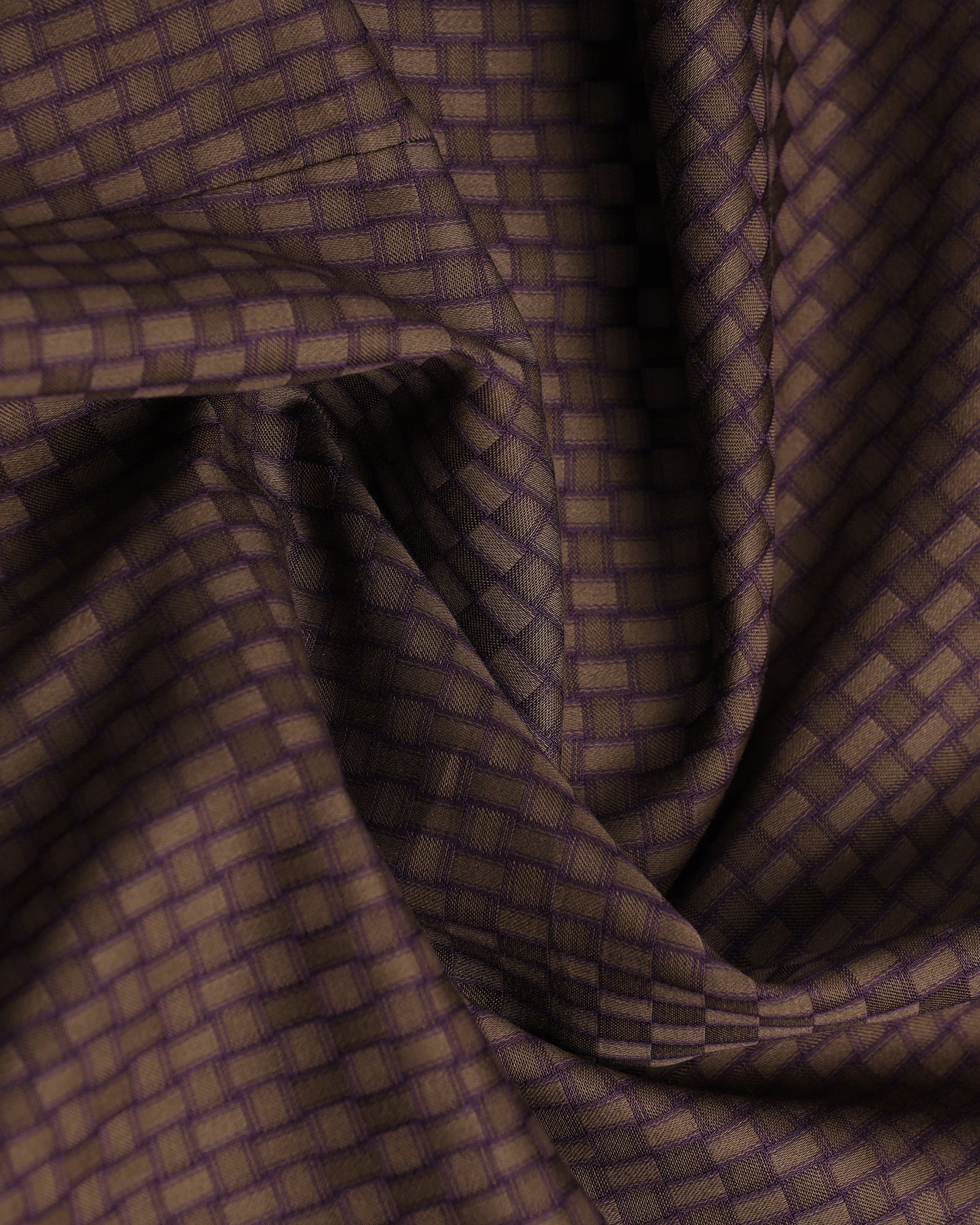 Brown Textured Shirt - Roster - Image 6