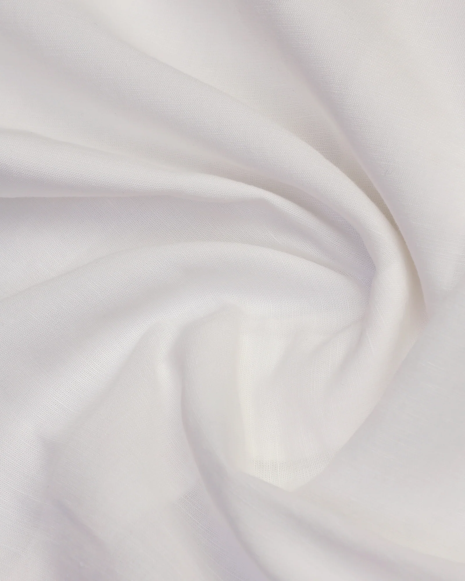 Casual Half Sleeve White Solid Shirt - Maison - Image 6
