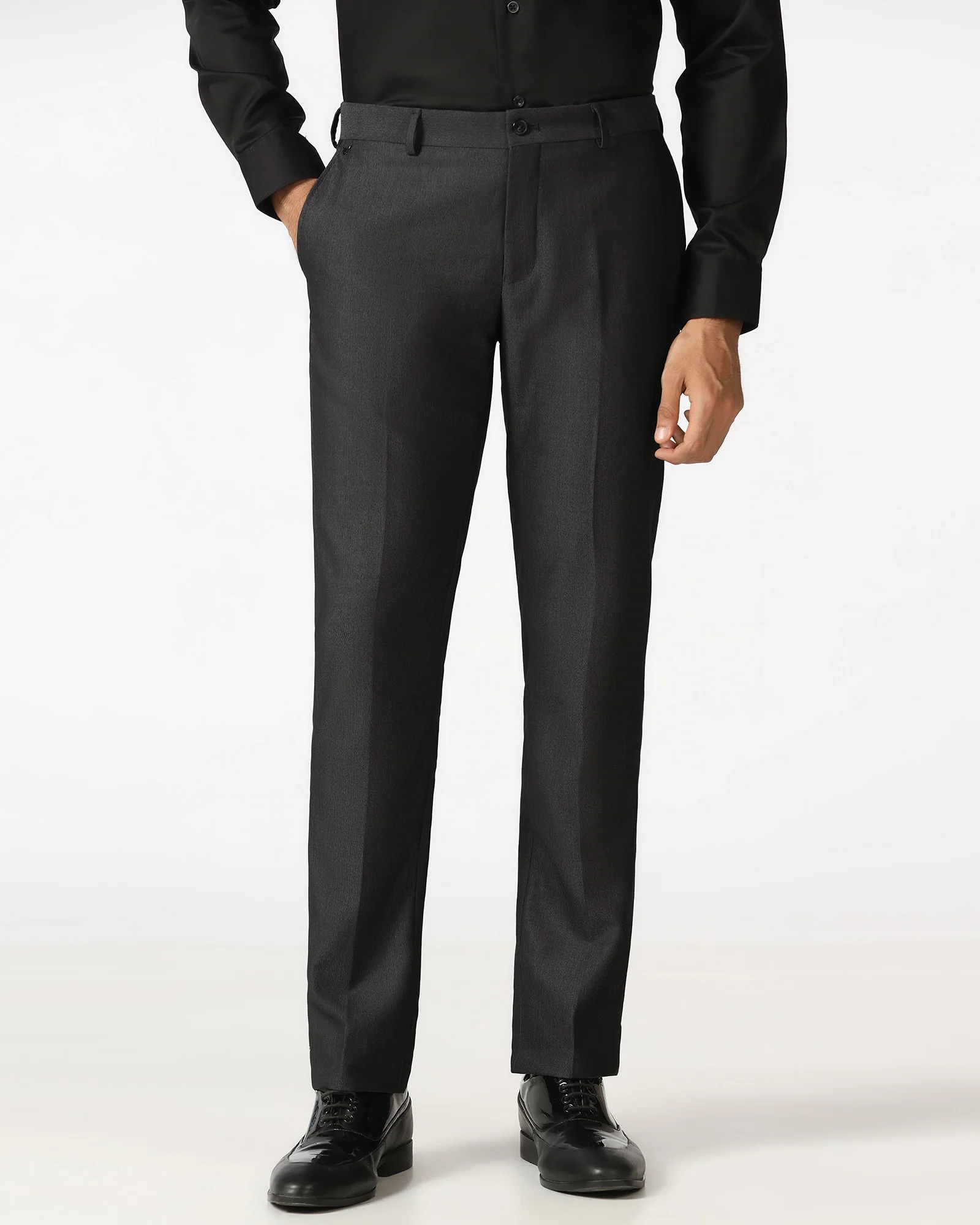 Charcoal Stripe Trouser - Sula - Image 3