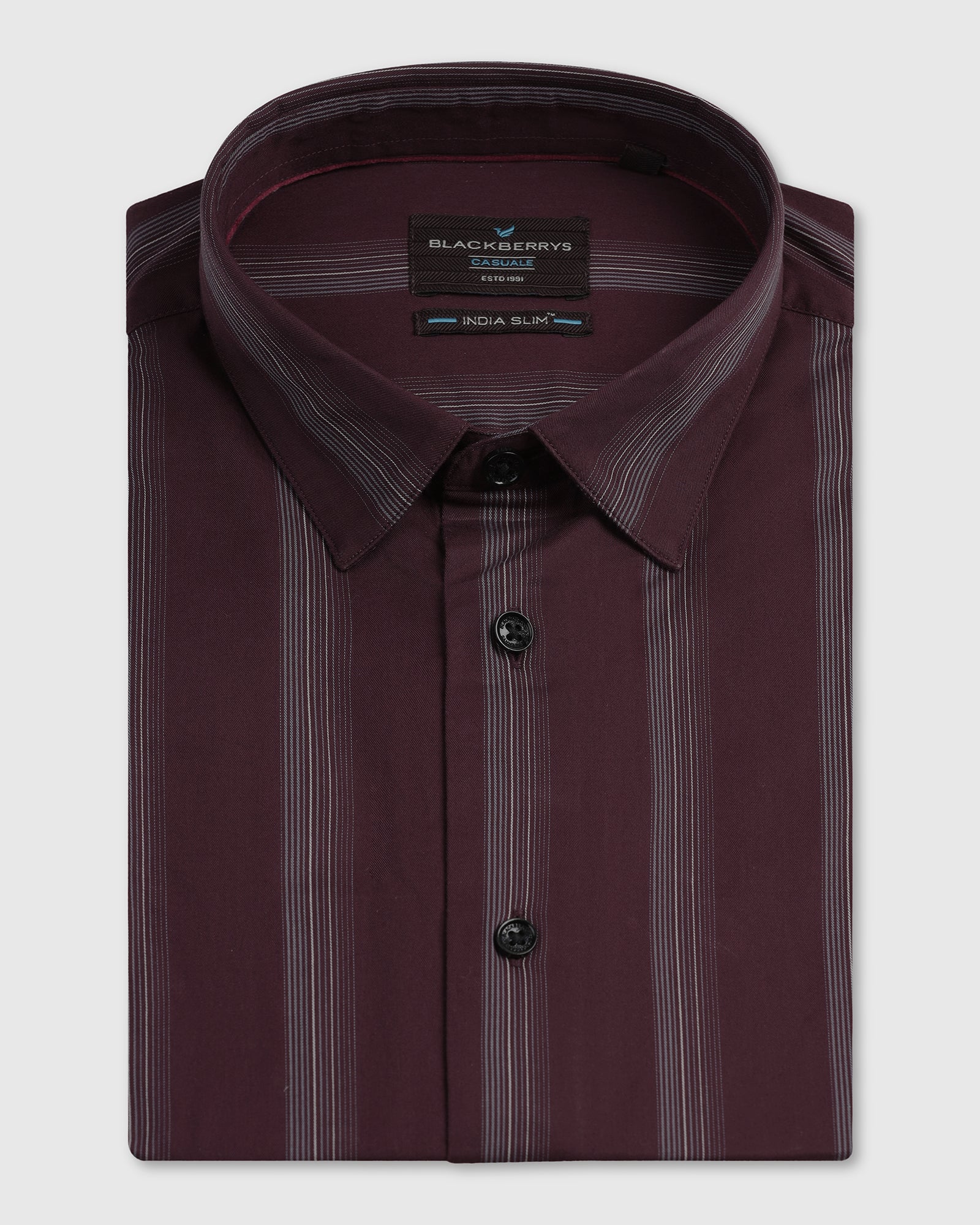 Cherry Lacquer Stripe Shirt - Enno - Image 5