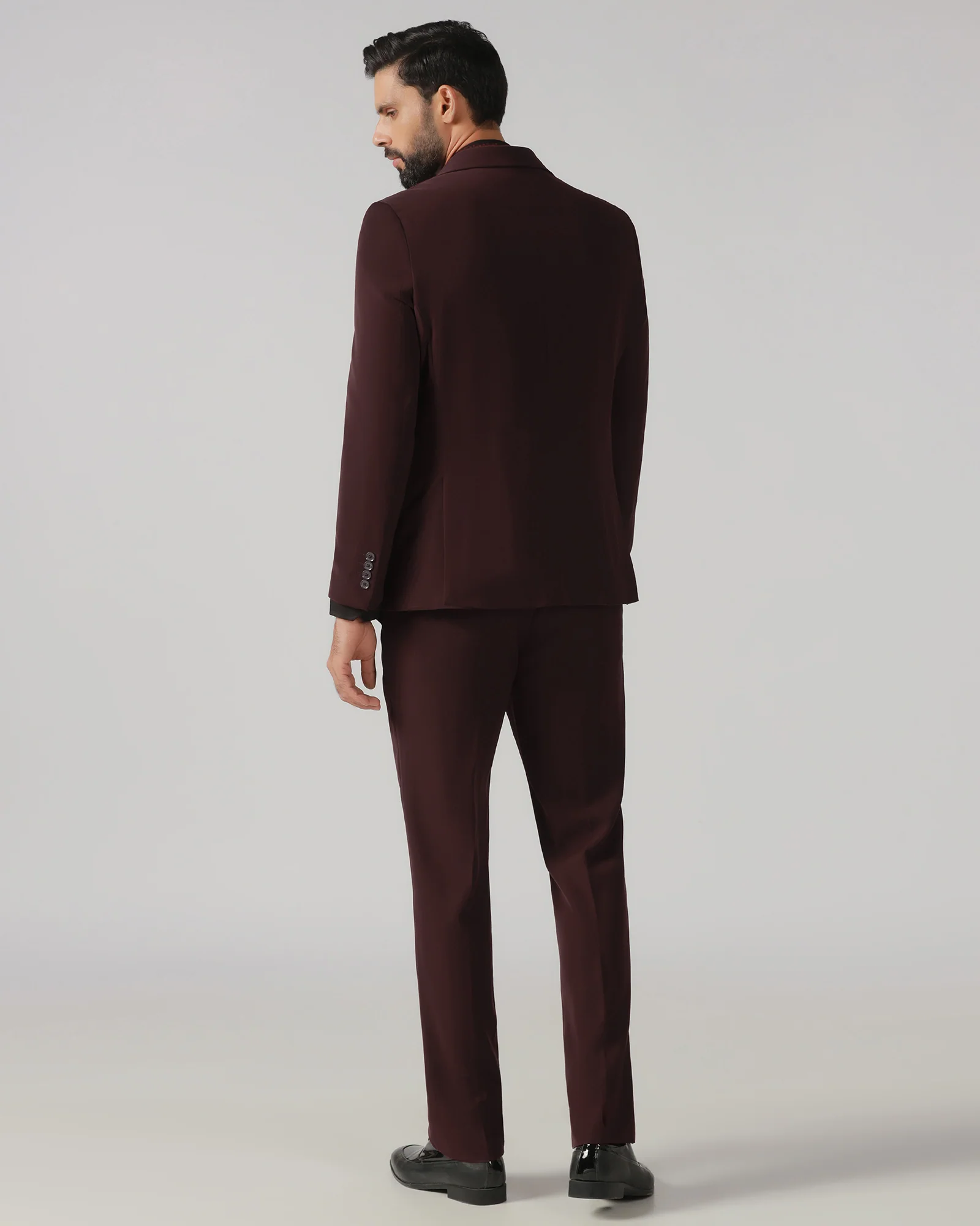 Cherry Pop Three Piece Solid Suit - Gossner - Image 2