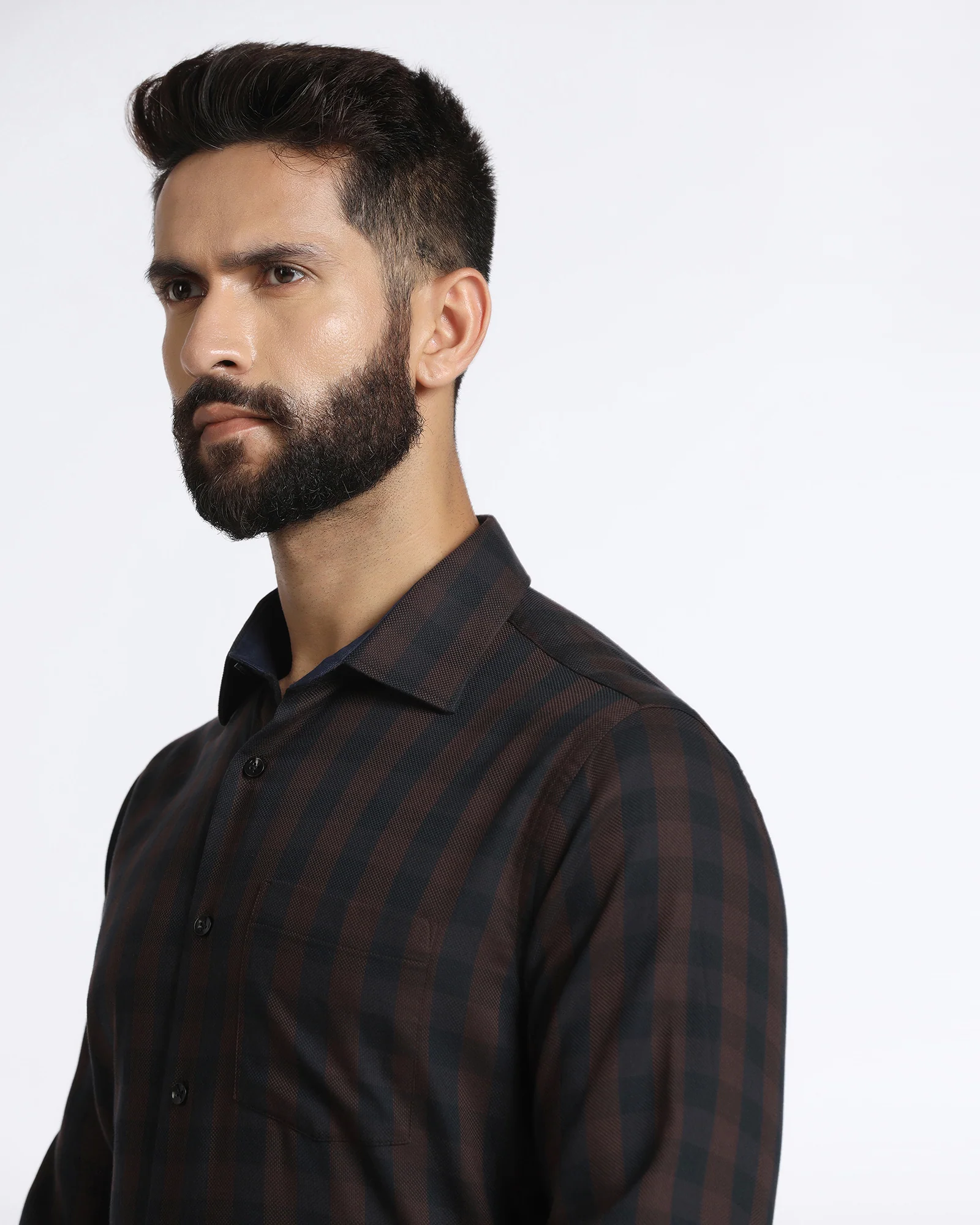 Chocolate Sauce Check Shirt - Reflex - Image 4