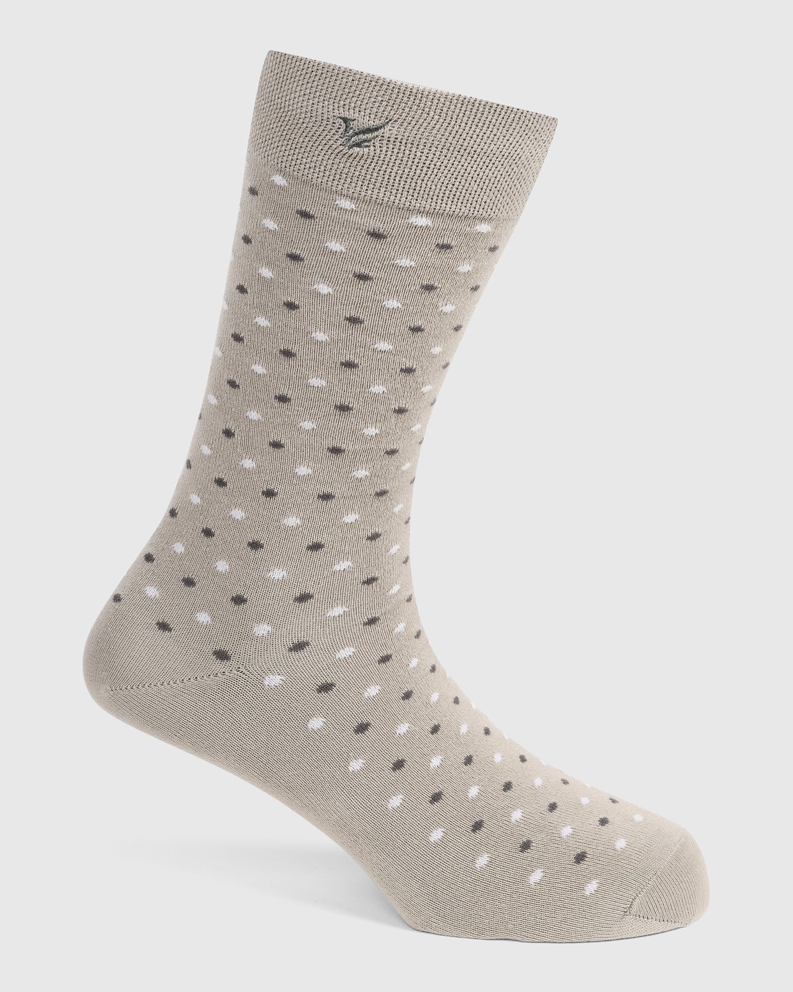 Cotton Grey Knitted Socks - Vika - Image 2