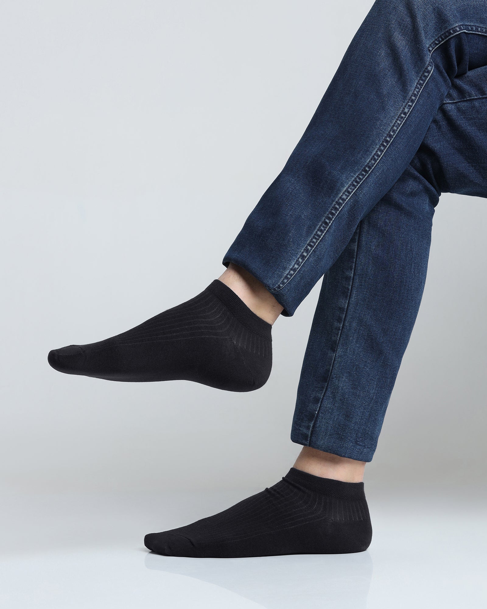 Cotton Multi Color Knitted Socks - Anza - Image 7