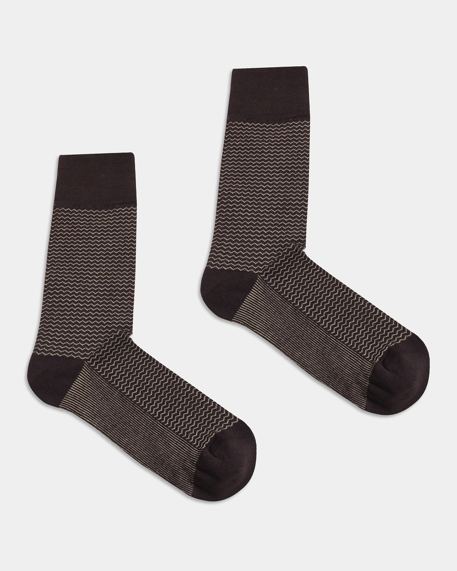 Cotton Multi Color Knitted Socks - Waldemar - Image 2