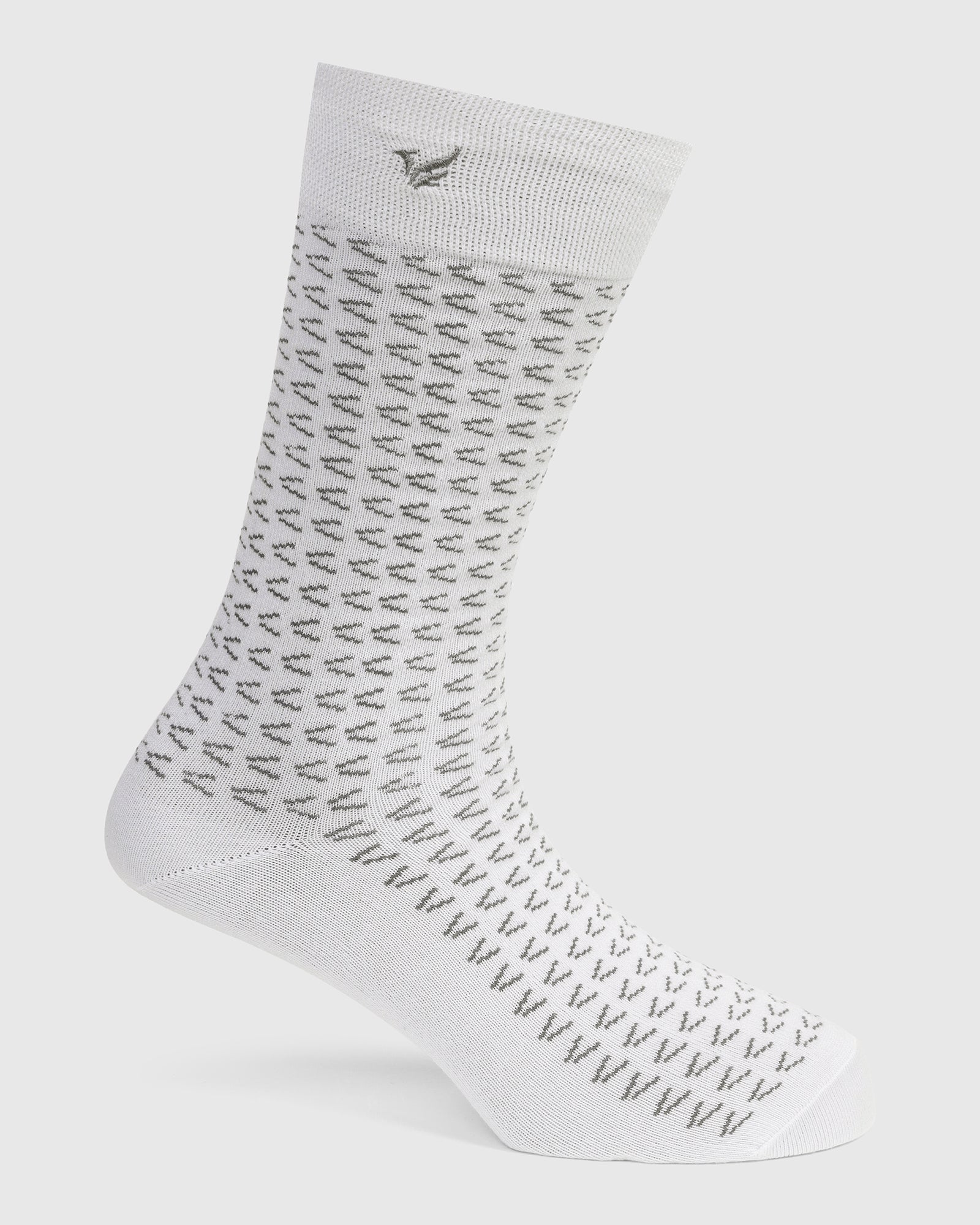 Cotton White Knitted Socks - Vaca - Image 2