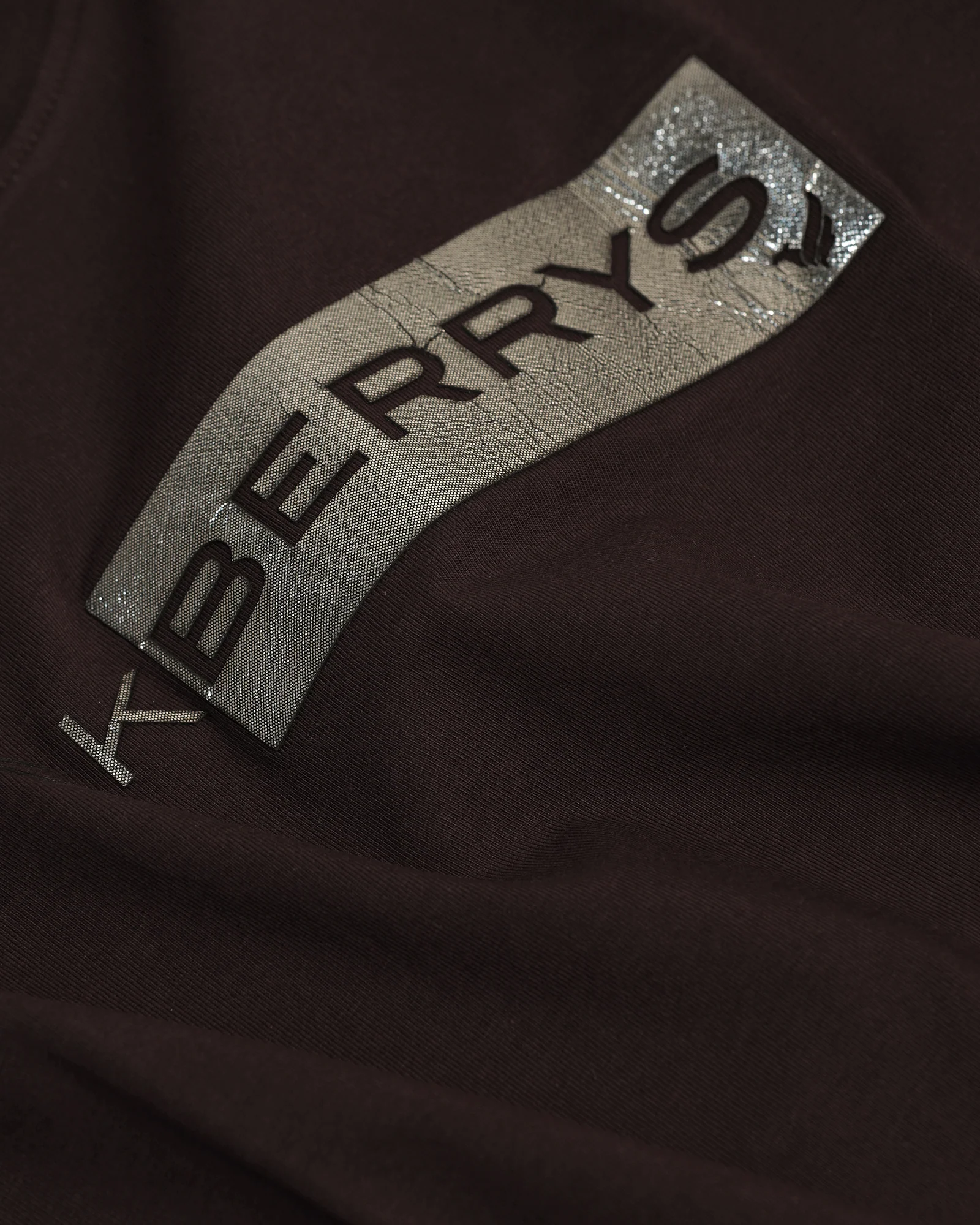 Crew Neck Dark Brown Printed T-Shirt - Zedd - Image 6