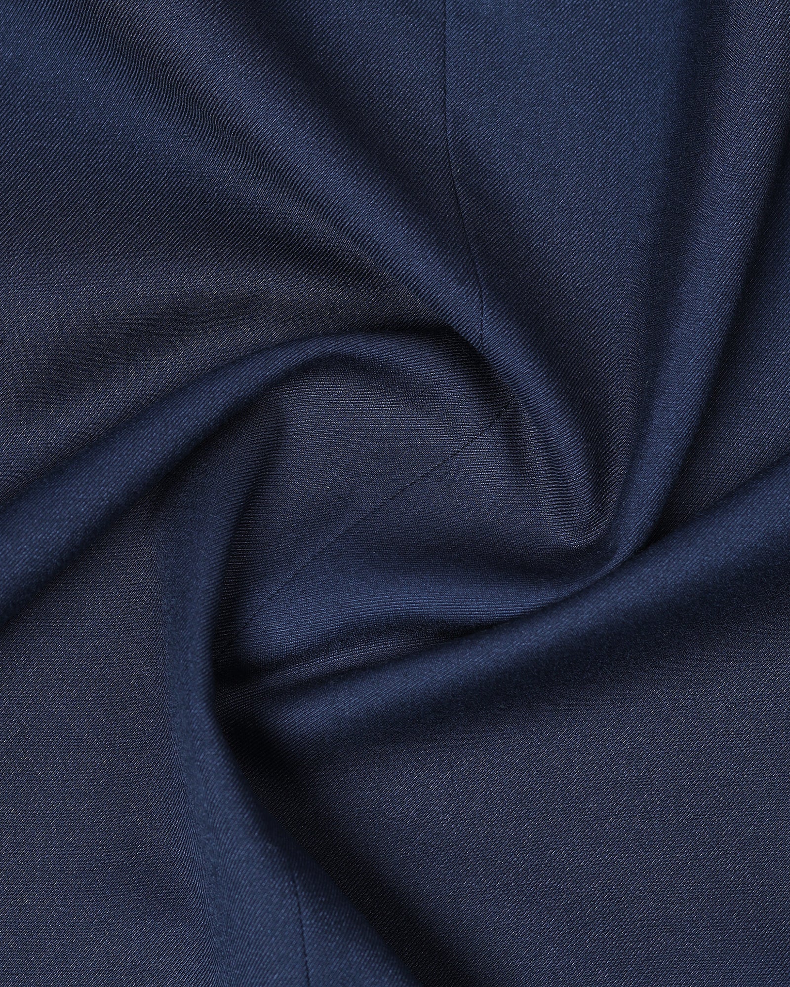 Dark Blue Two Piece Solid Suit - Cabshot - Image 5
