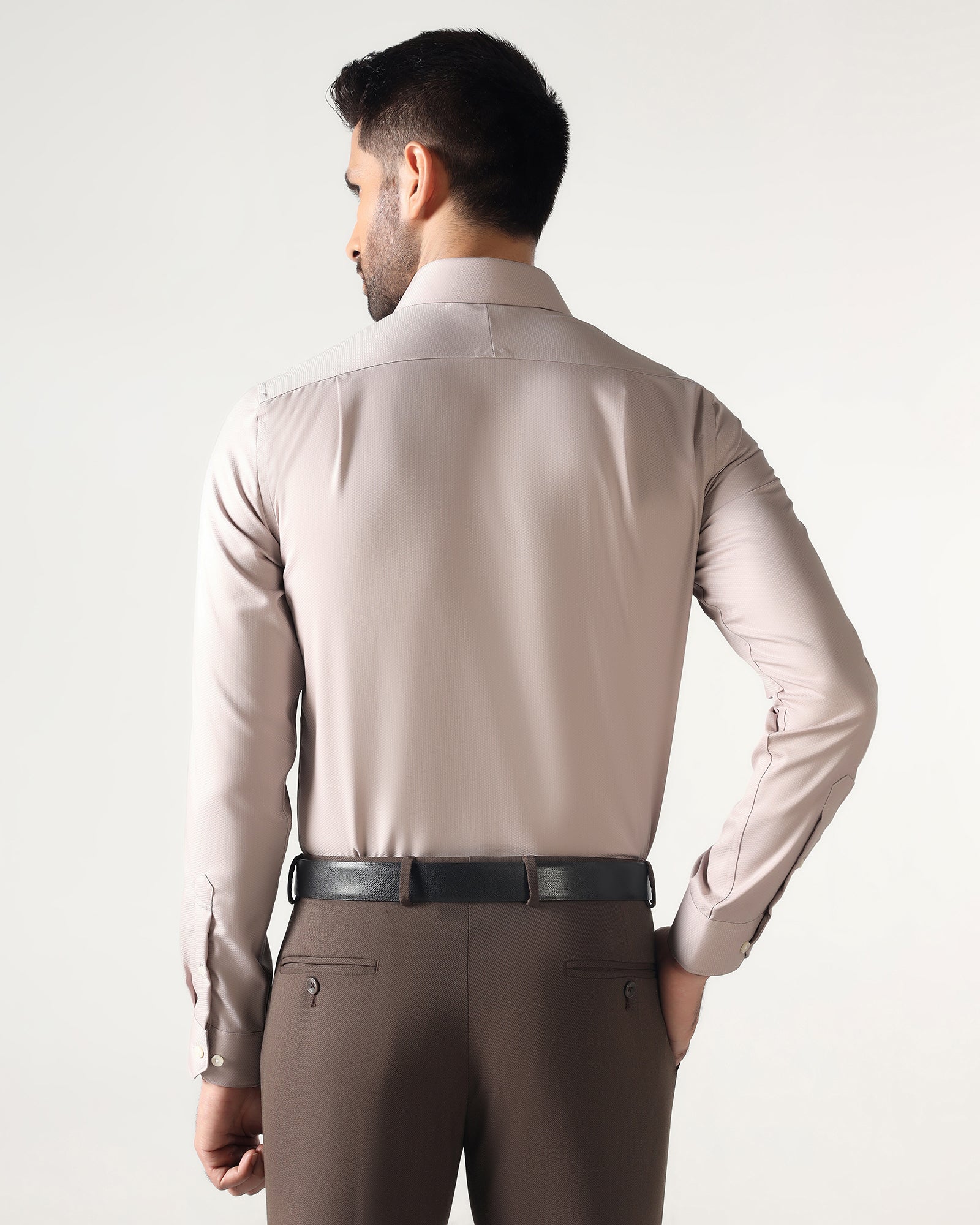 Fawn Non Iron Textured Shirt - P31 - Image 2