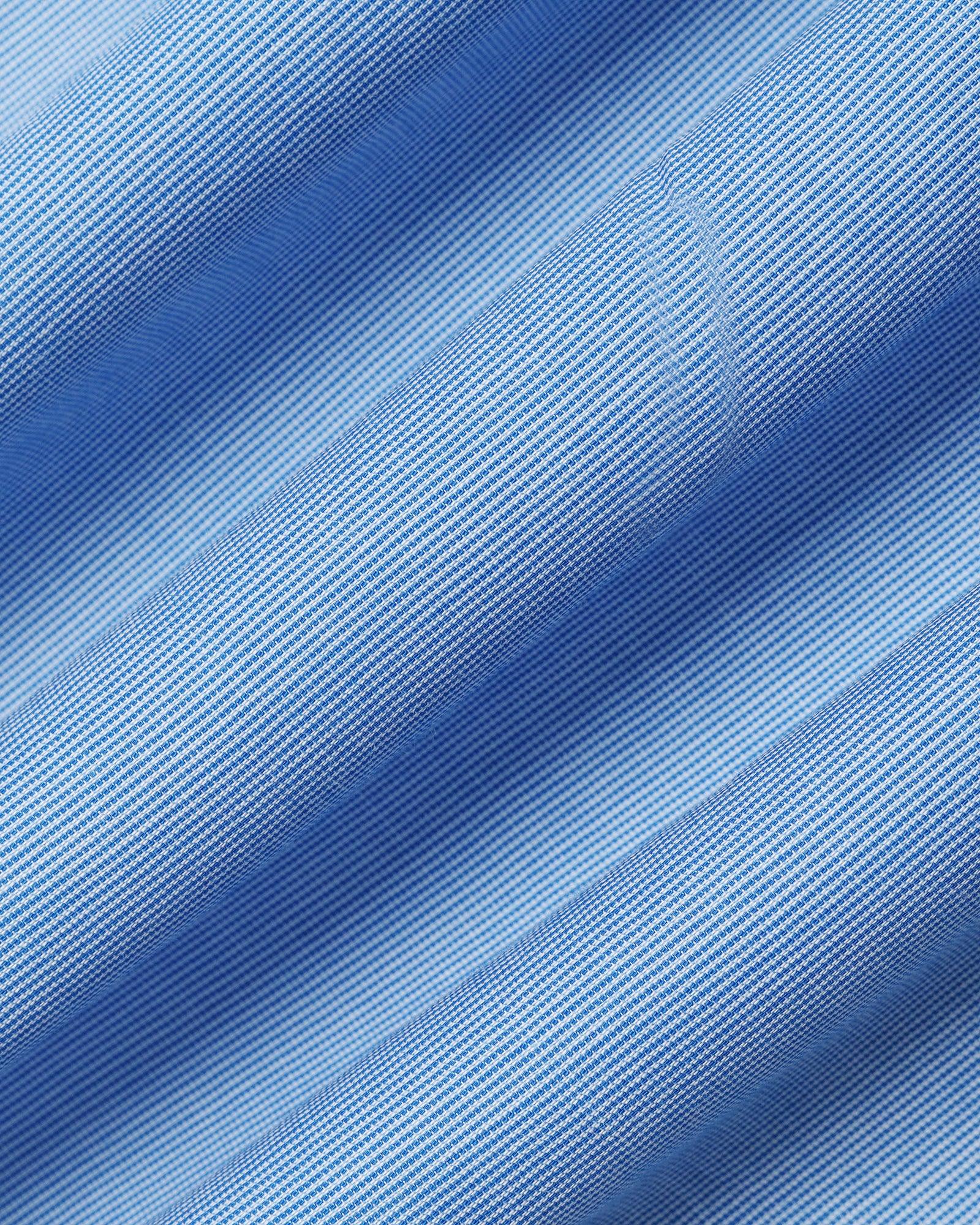 Formal Blue Textured Shirt - Robot - Image 6