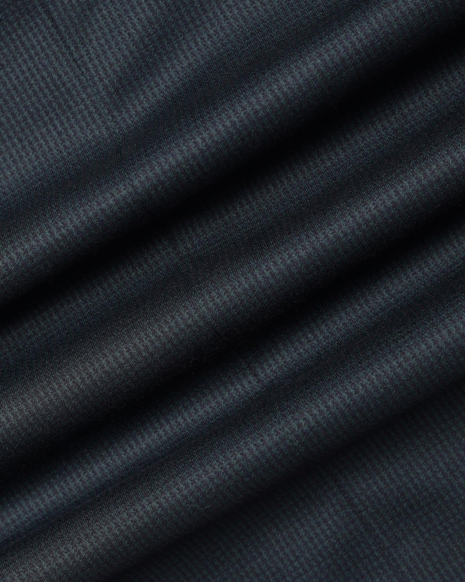 Formal Dark Green Textured Blazer - Thar - Image 6