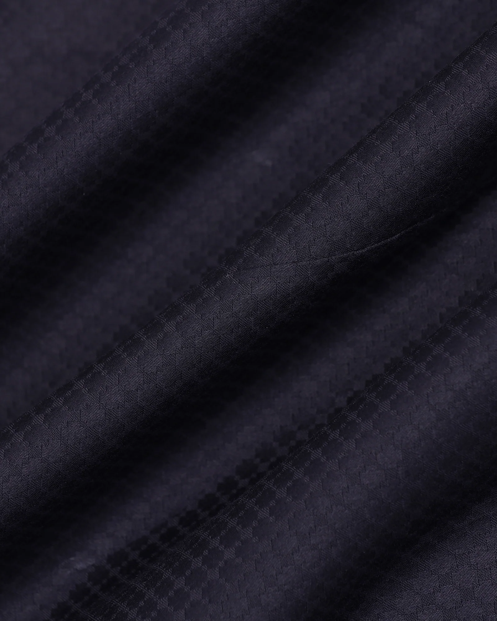 Formal Navy Textured Shirt - Shark - Image 6