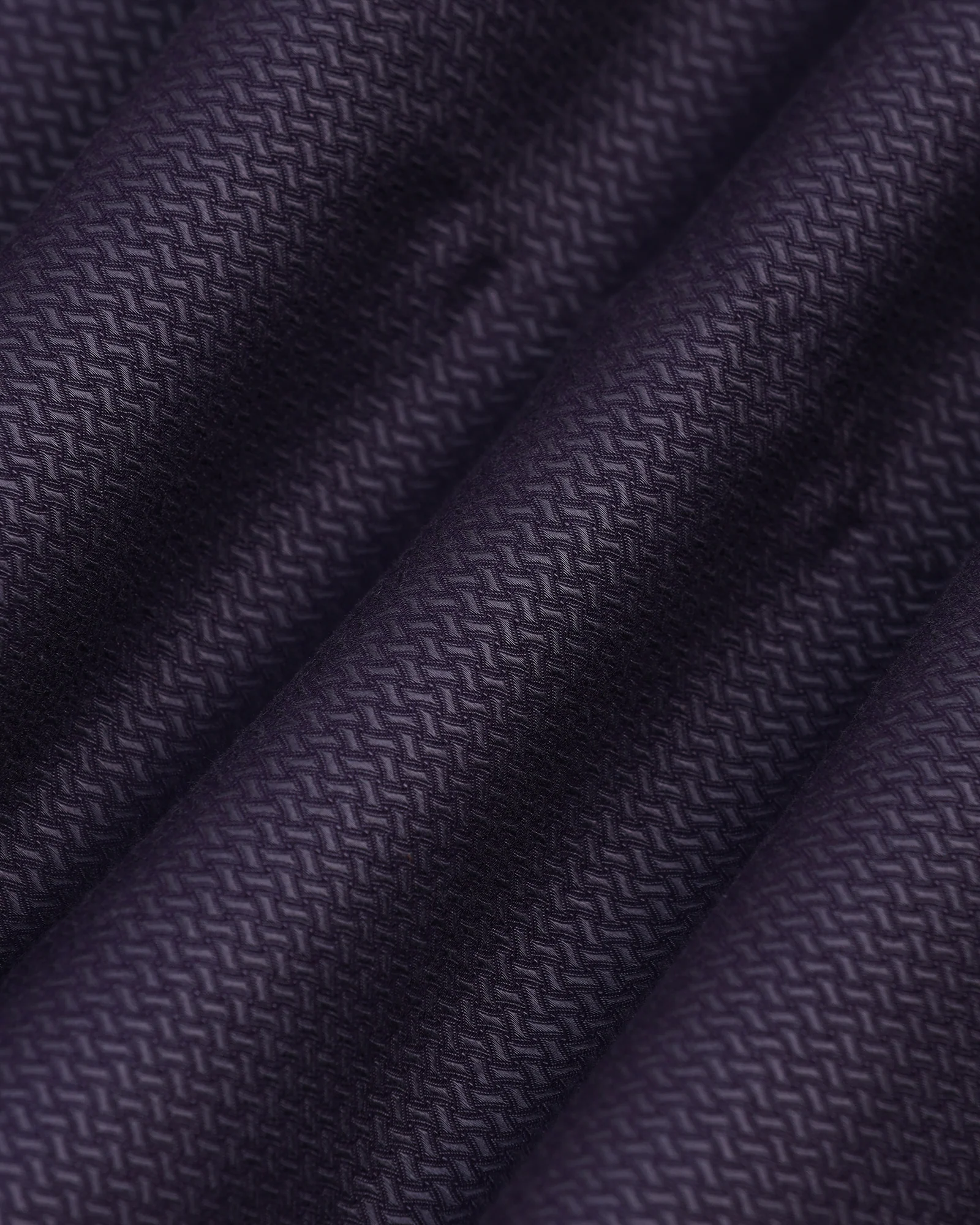 Formal Plum Textured Shirt - Dario - Image 6