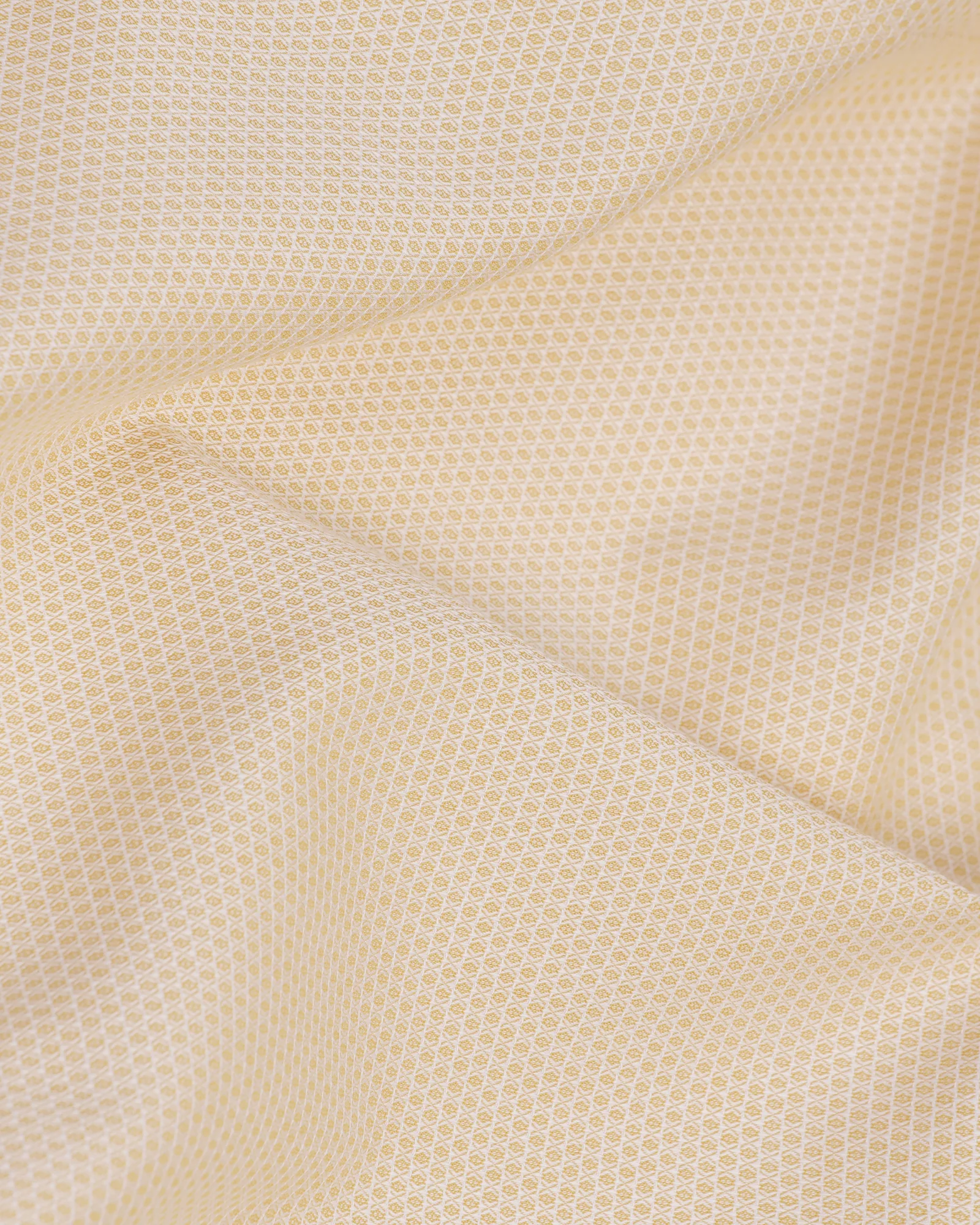 Formal Yellow Textured Shirt - Benet - Image 6