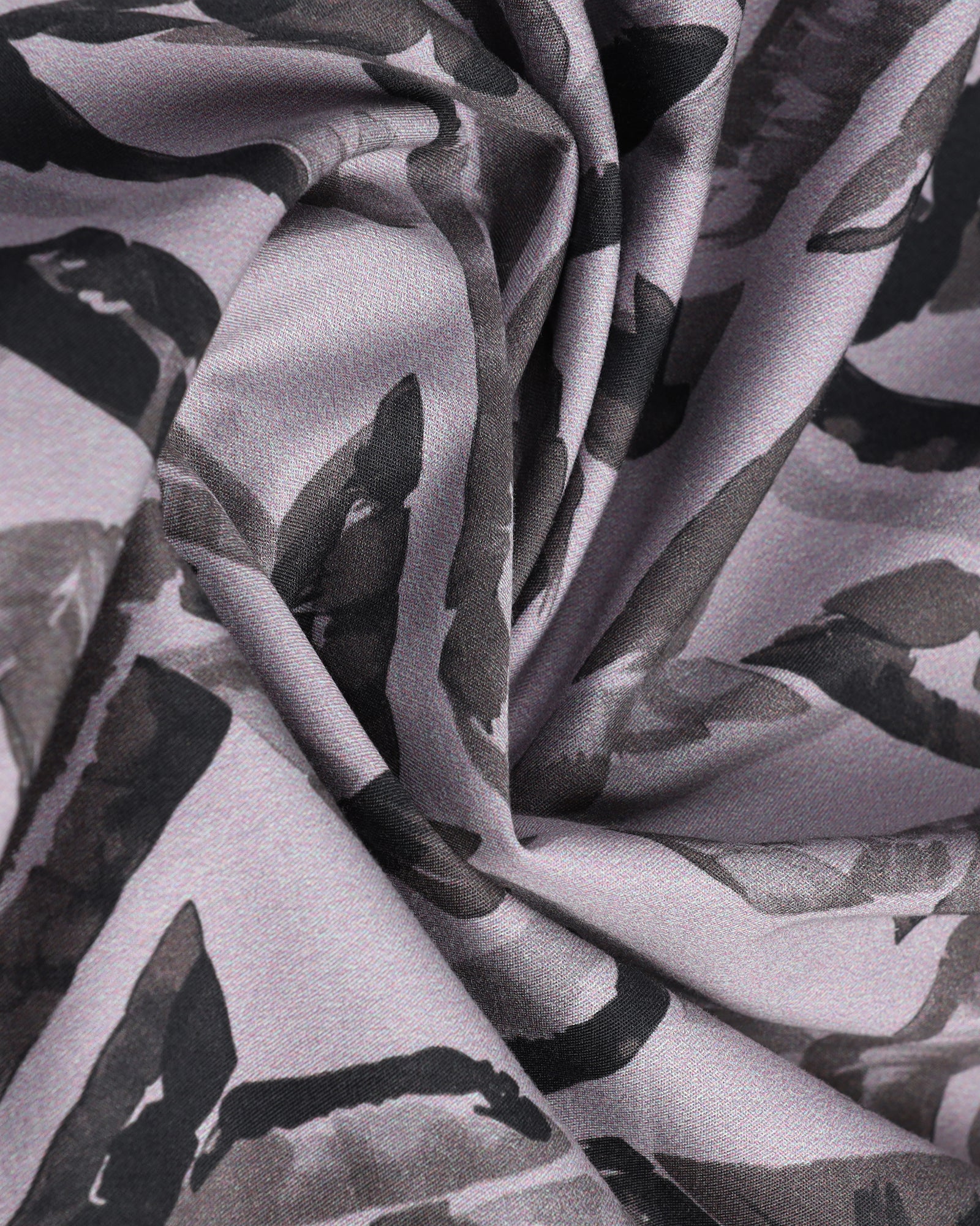 Grey Printed Shirt - Volmer - Image 6