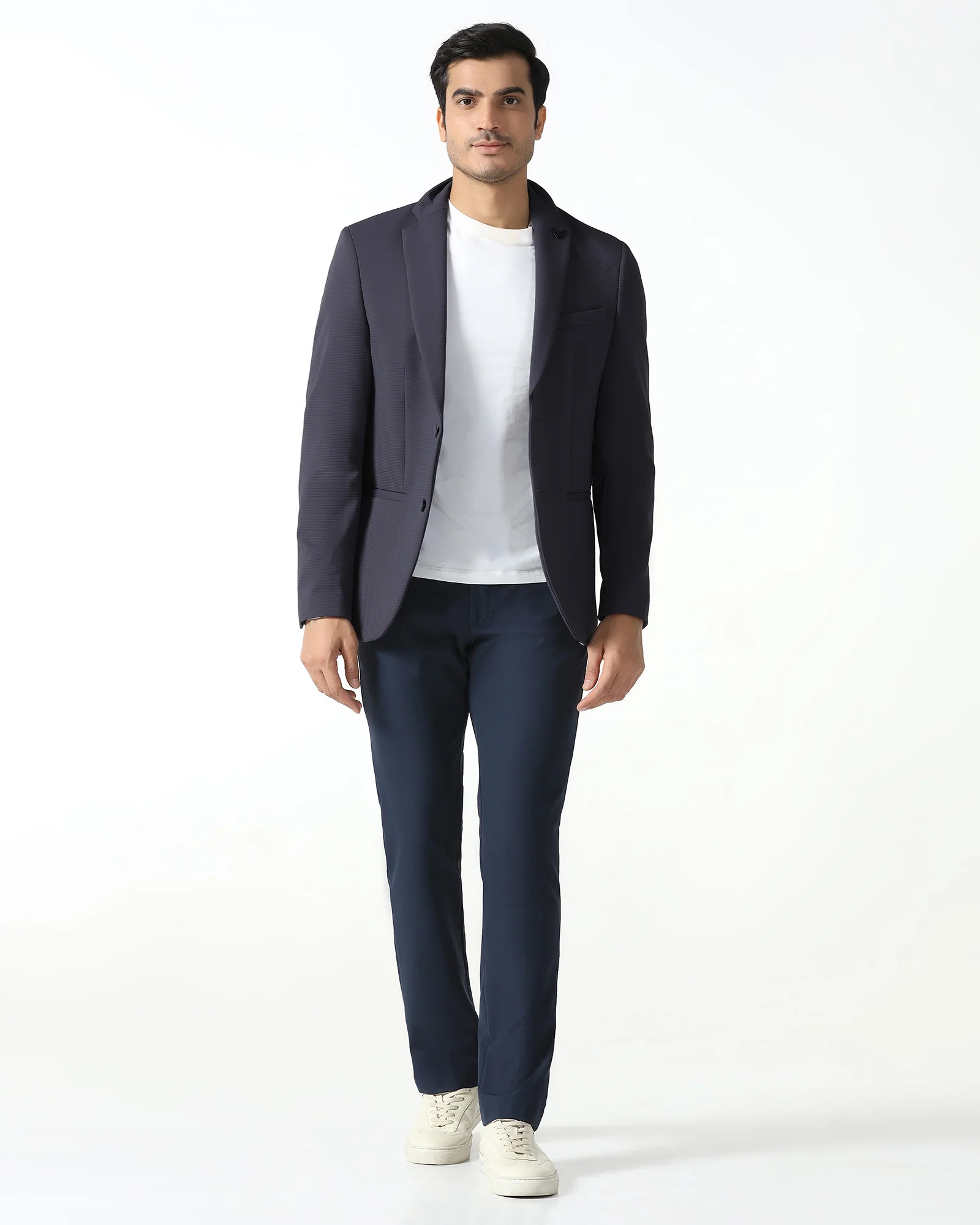 Grey TechPro Stripe Blazer - Fiesta - Image 6