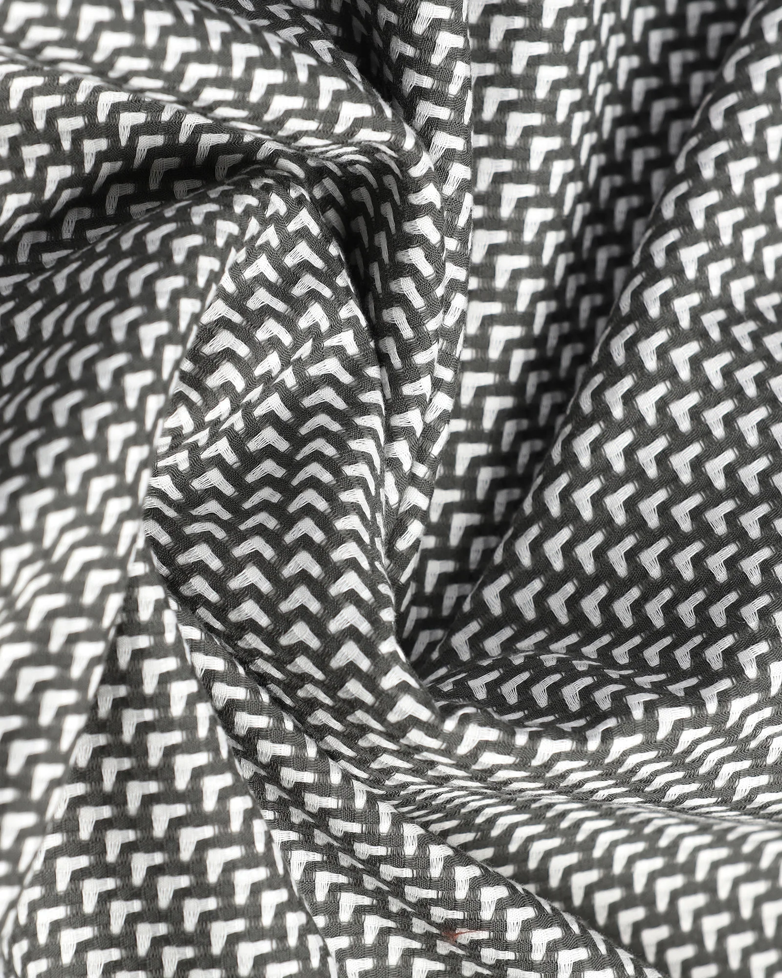 Grey Textured Shirt - Durlan - Image 6