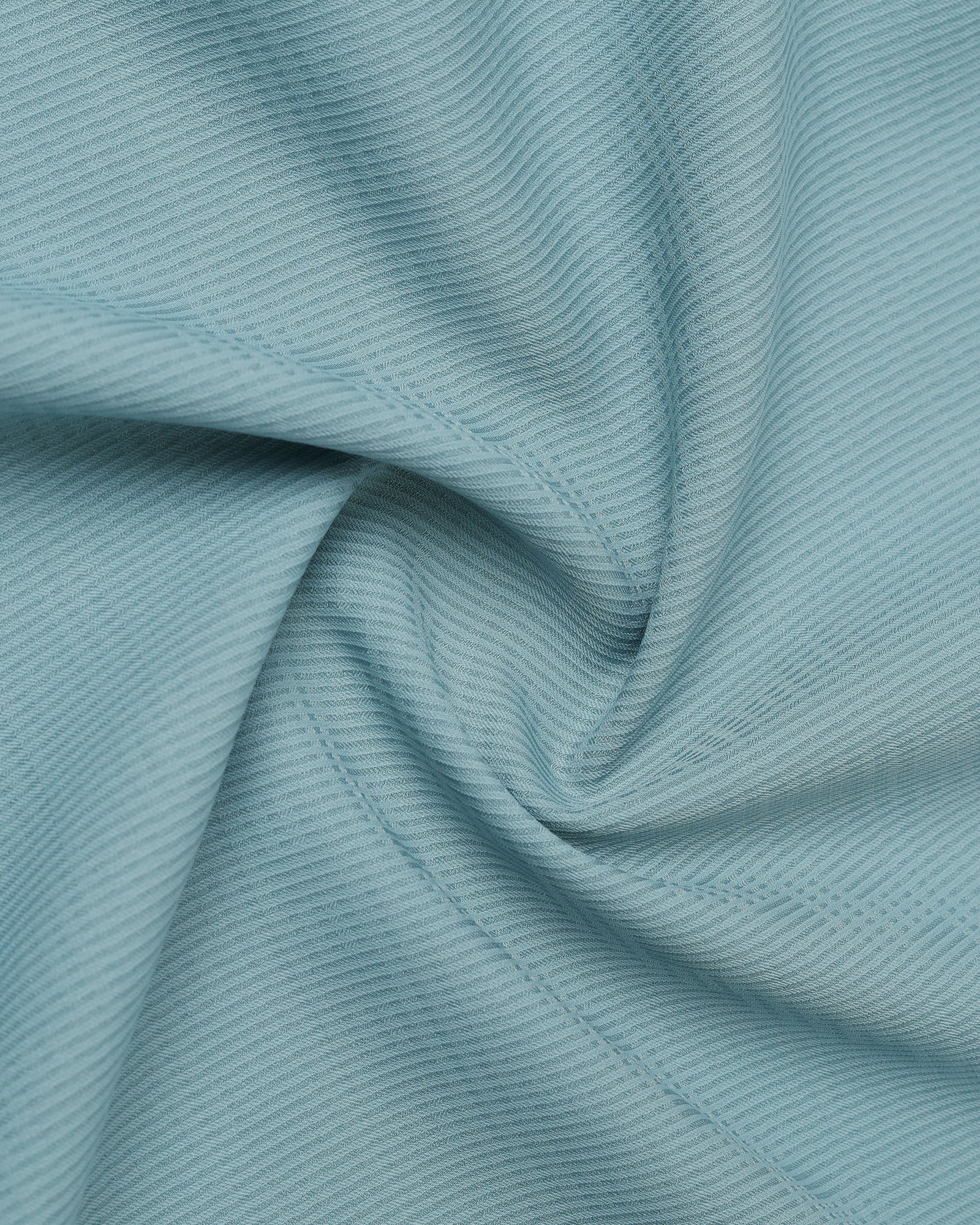 Greyish Blue Non Iron Textured Shirt - Reform E - Image 6
