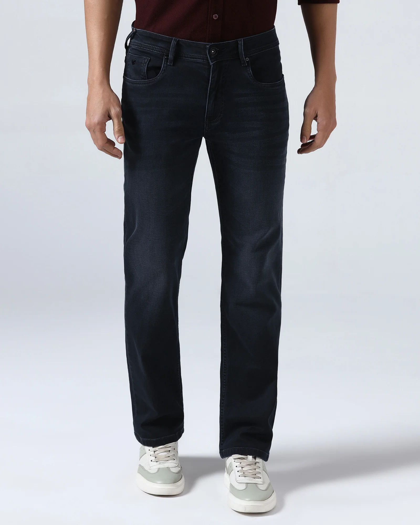 Indigo Super Clean Straight Comfort Jeans - Carsten - Image 3