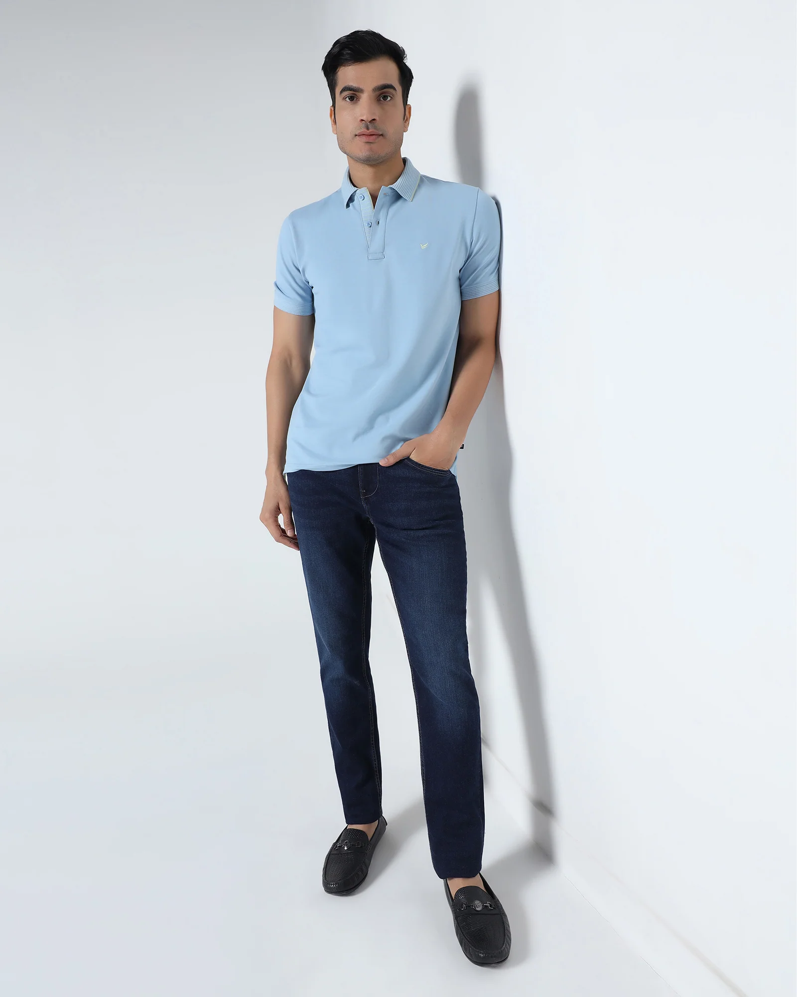 Indigo Superflex Slim Fit Jeans - Dino - Image 6