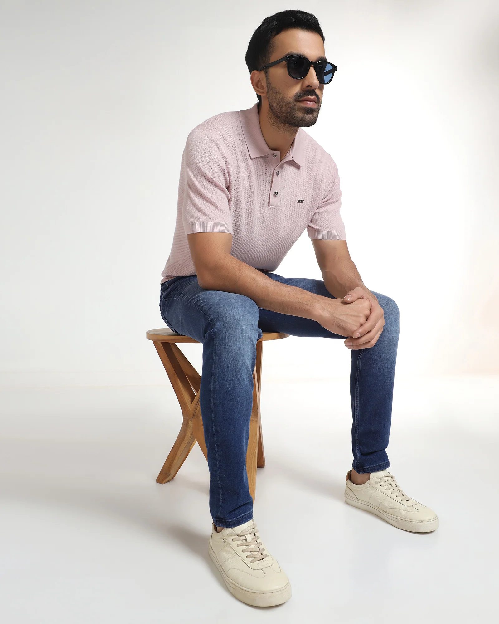 Indigo Superflex Slim Fit Jeans - Waltor - Image 5