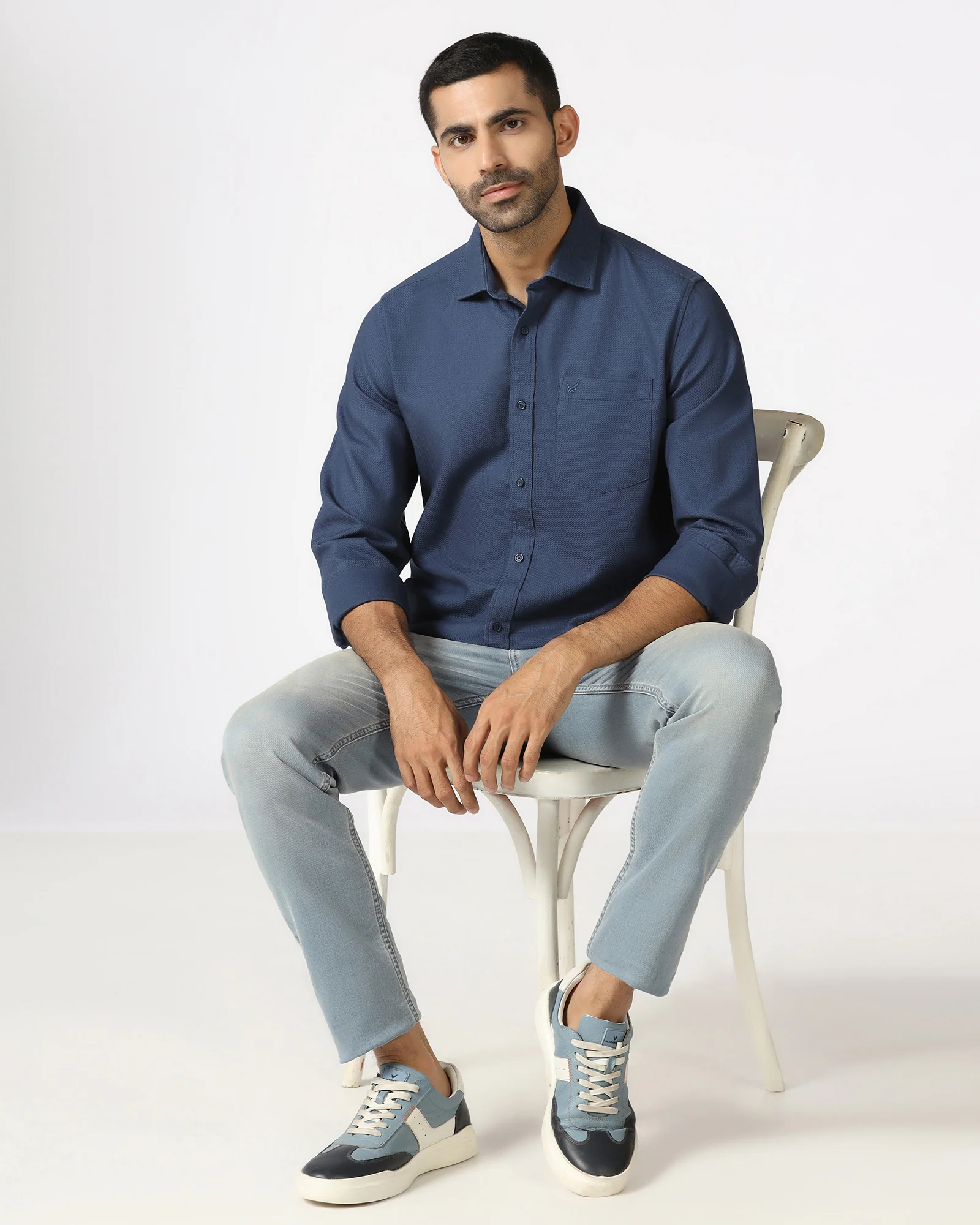 Indigo Ultrasoft Slim Fit Jeans - Ansgar - Image 5