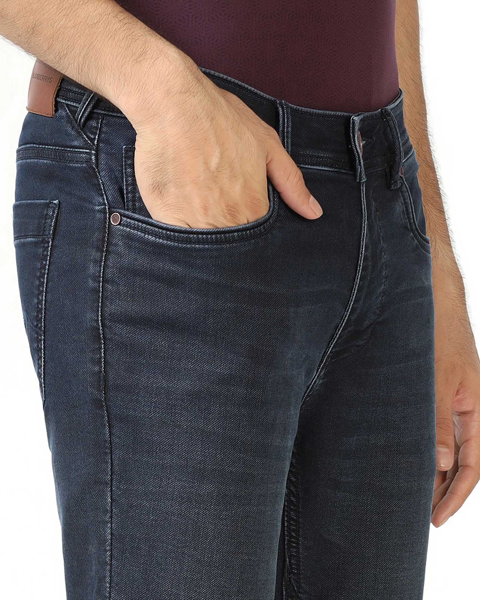 Indigo Ultrasoft Slim Fit Jeans - Lenz - Image 4