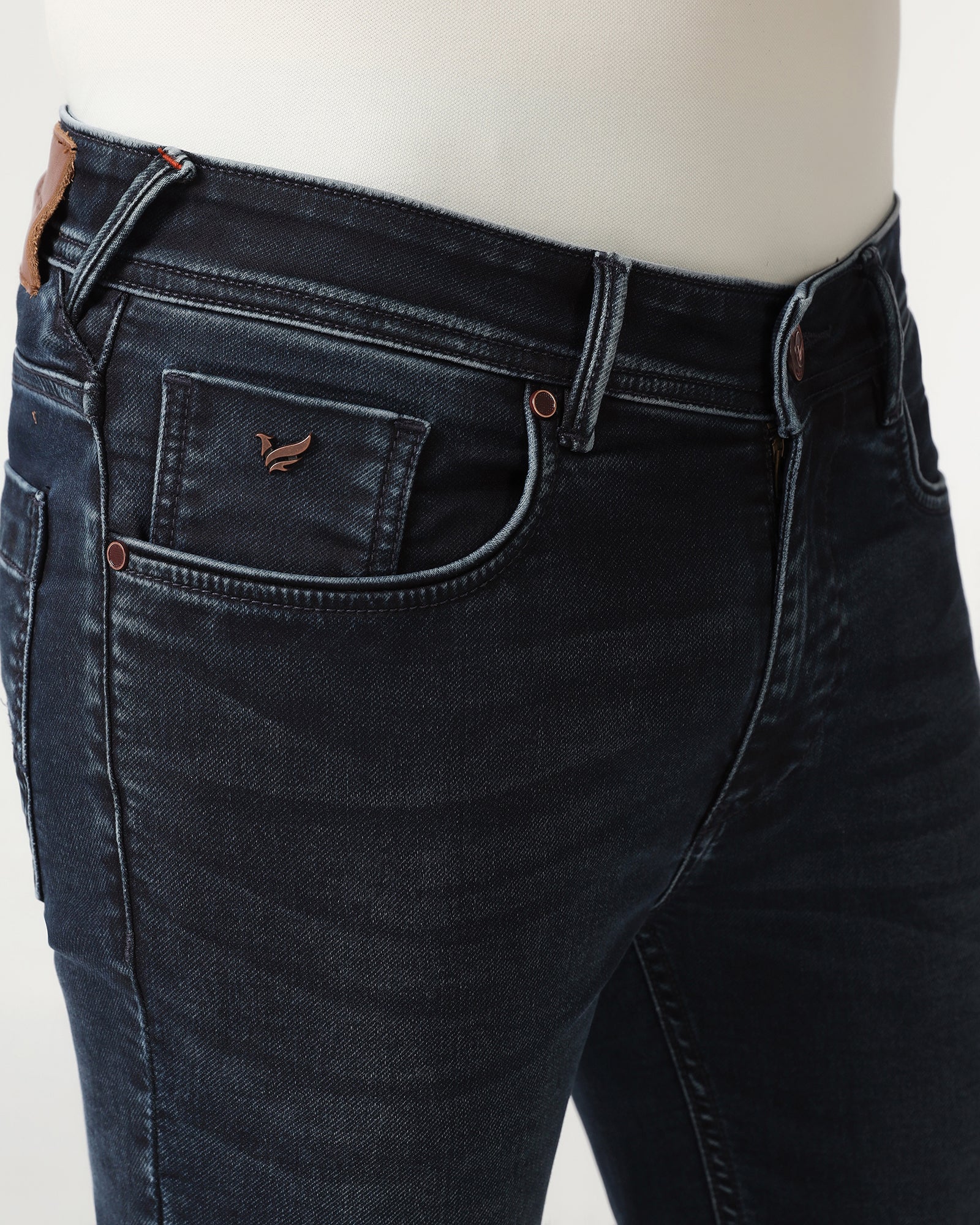Indigo Ultrasoft Slim Fit Jeans - Rainer - Image 4