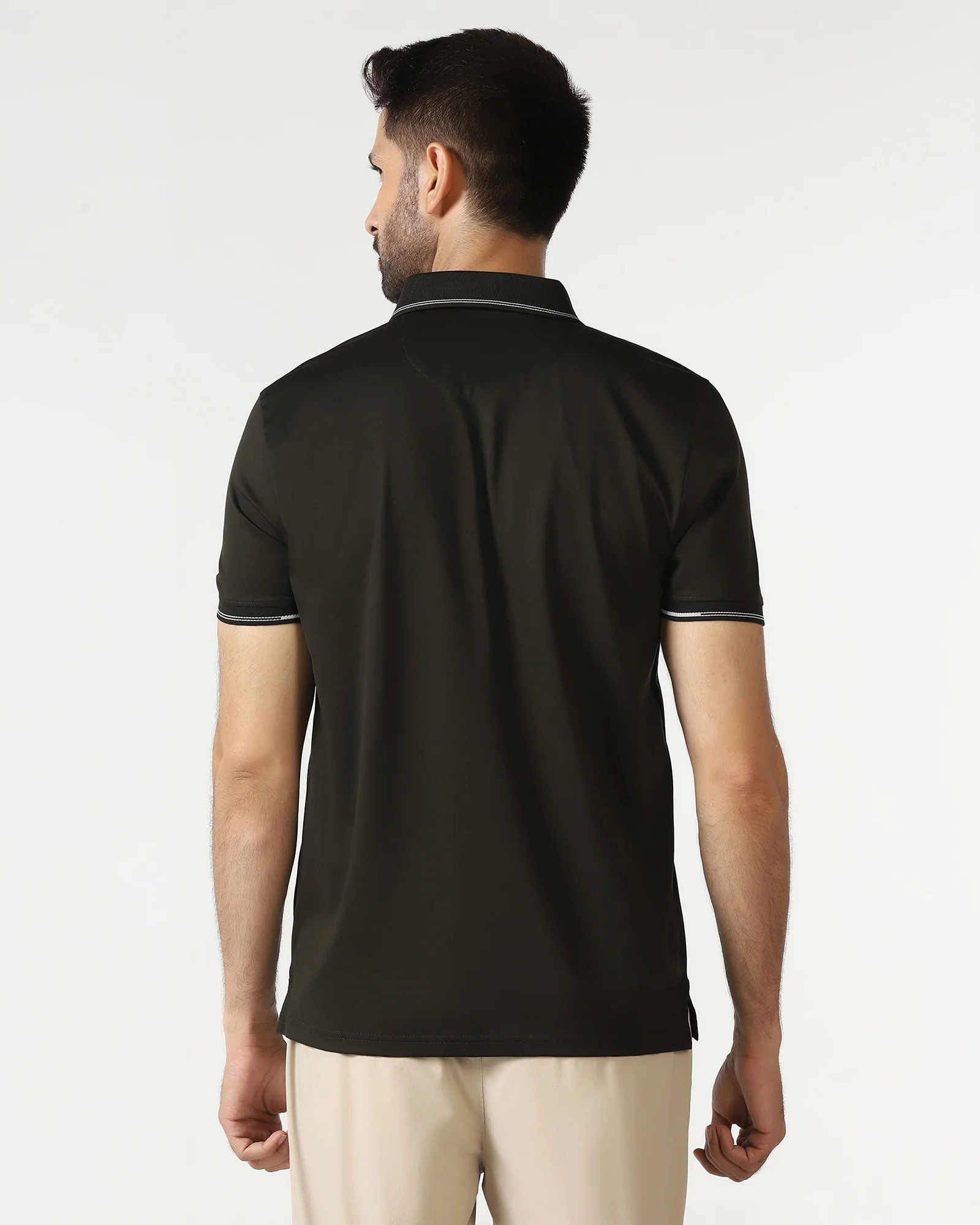 Kelp Solid Polo - Mond - Image 2