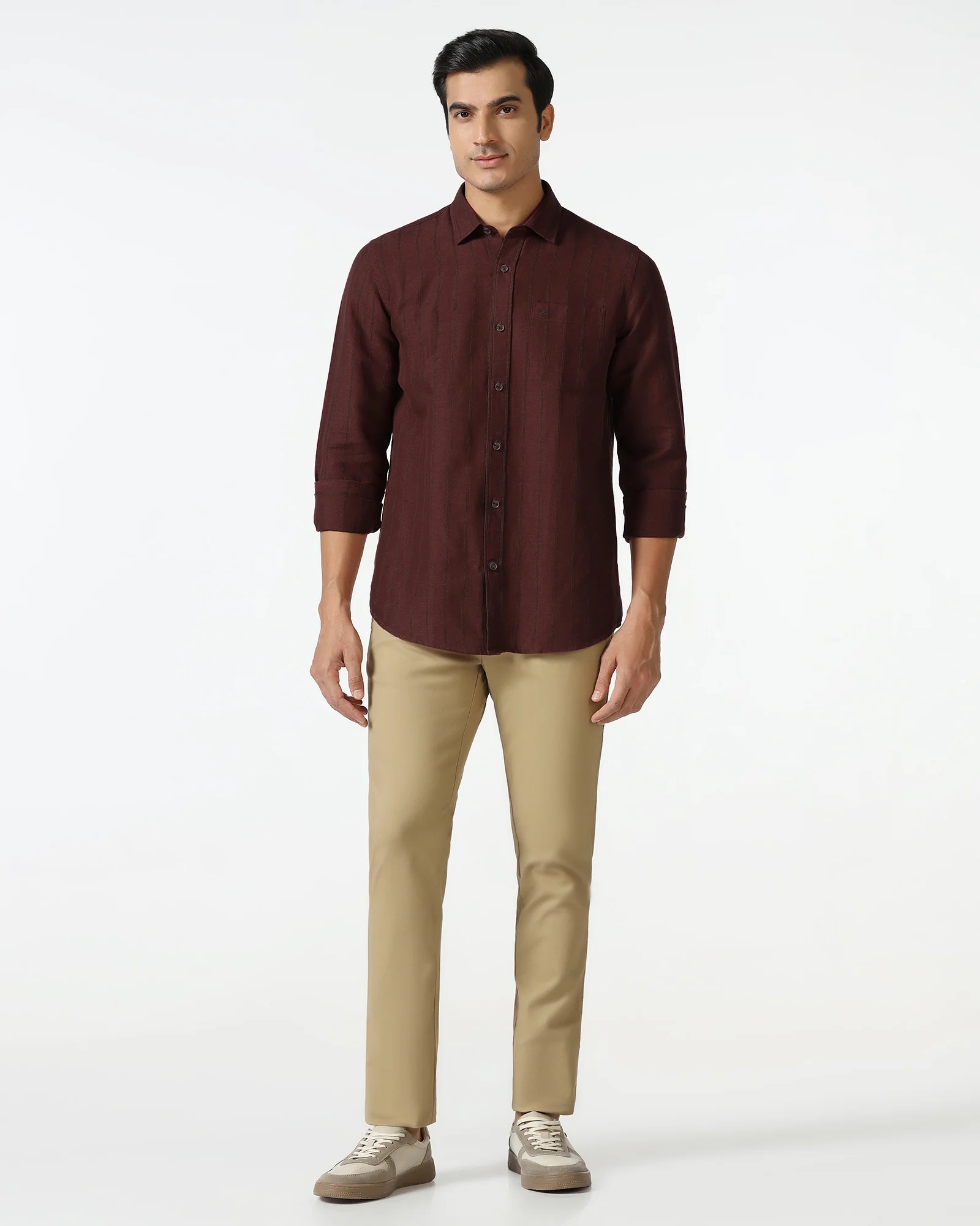 Khaki Textured Khakis - Murray