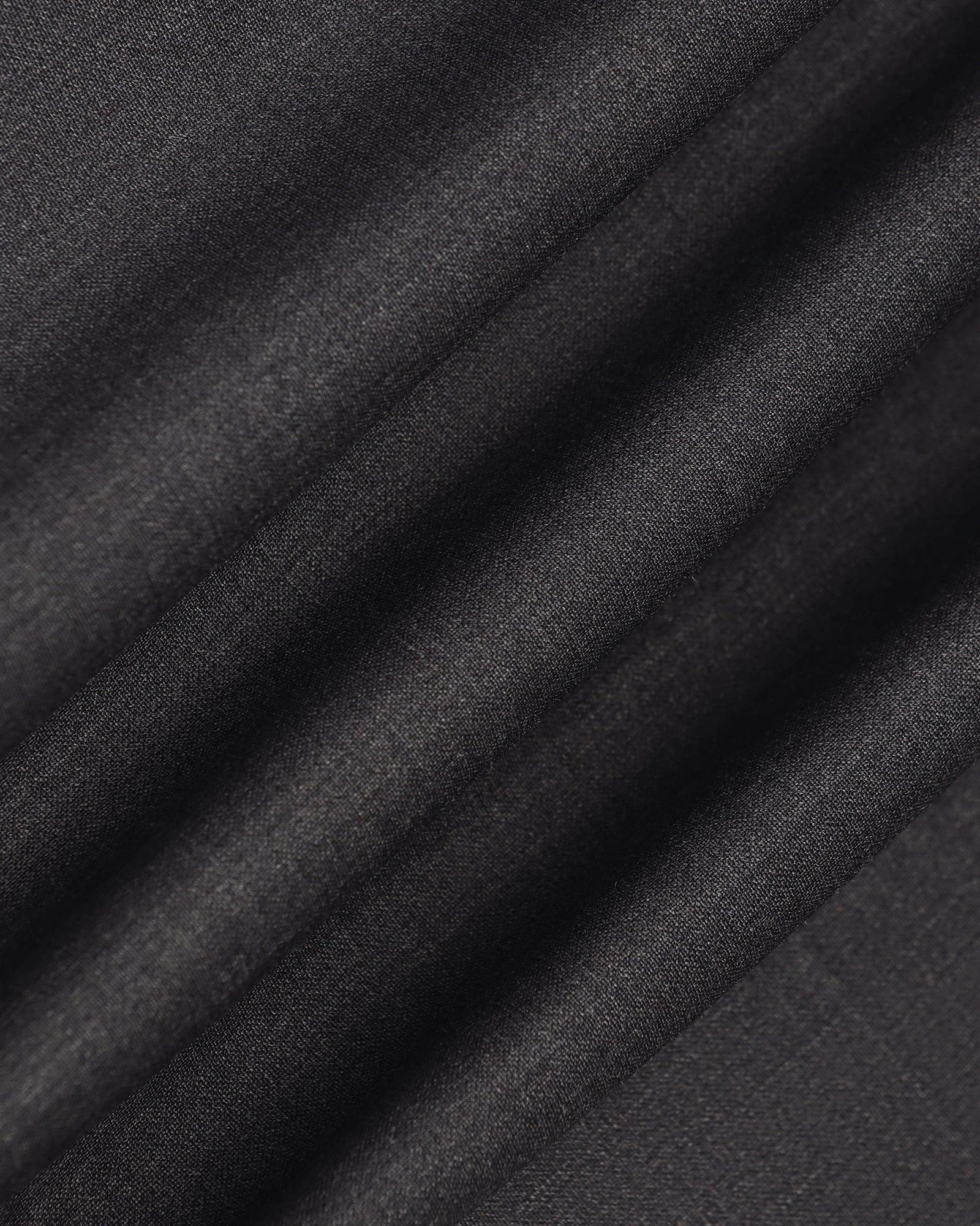 Luxe Slim Comfort B-95 Formal Charcoal Solid Trouser - Lamborghini - Image 6