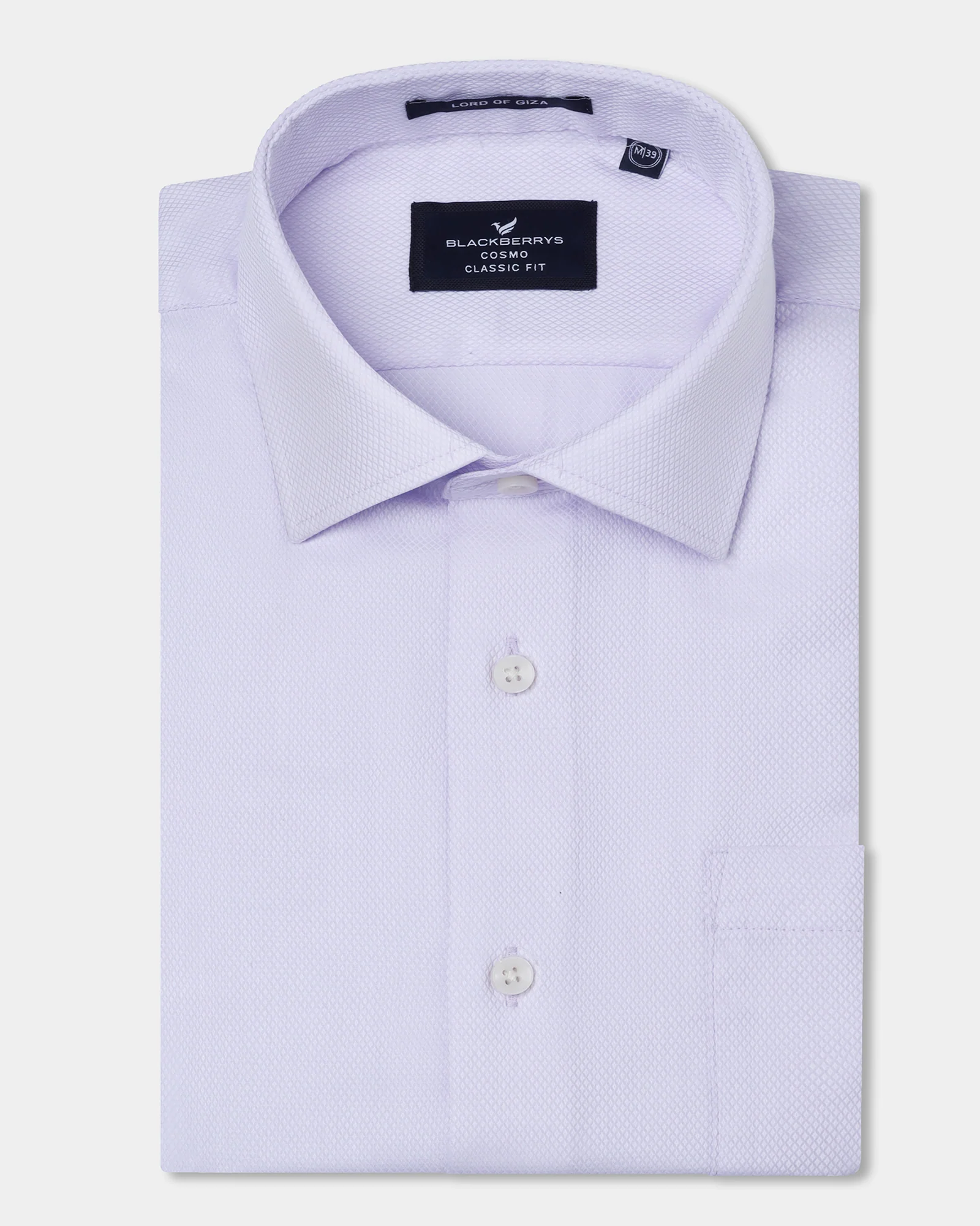 Mauve Textured Shirt - Quinn - Image 5